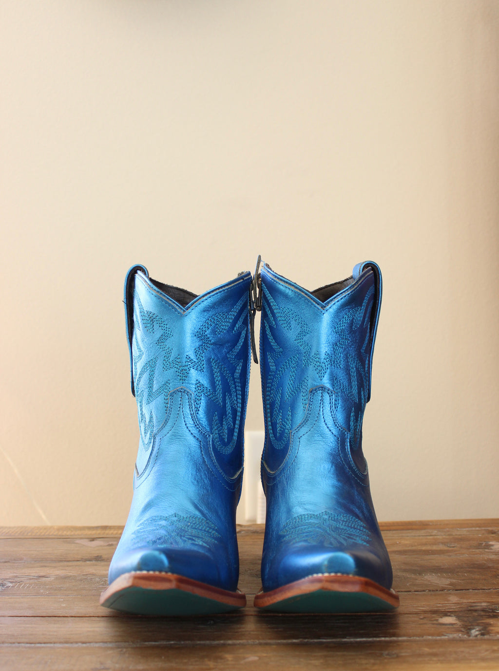Lane Smokeshow Bootie -Metallic Cobalt