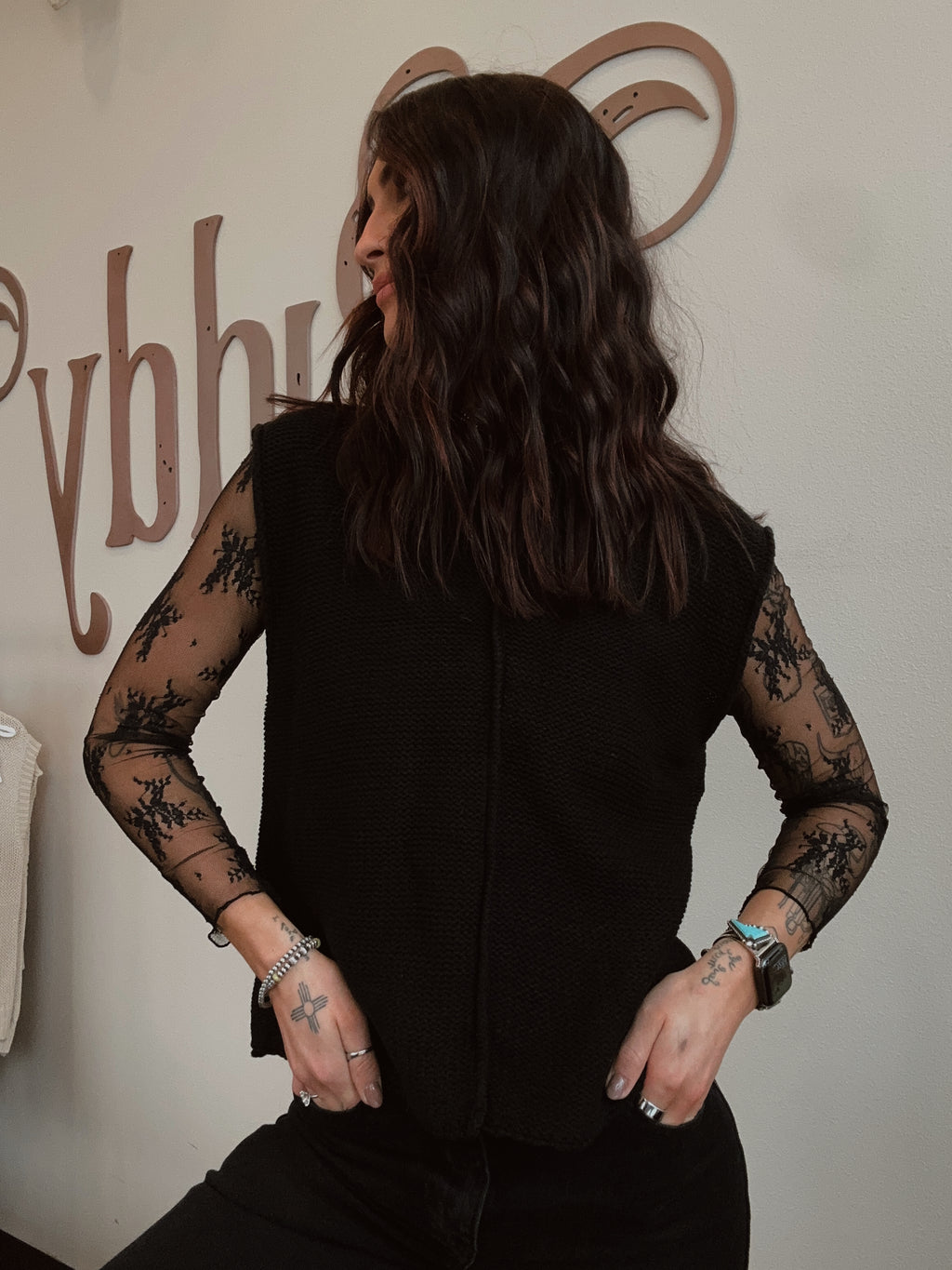 Sleeveless Knit Vest