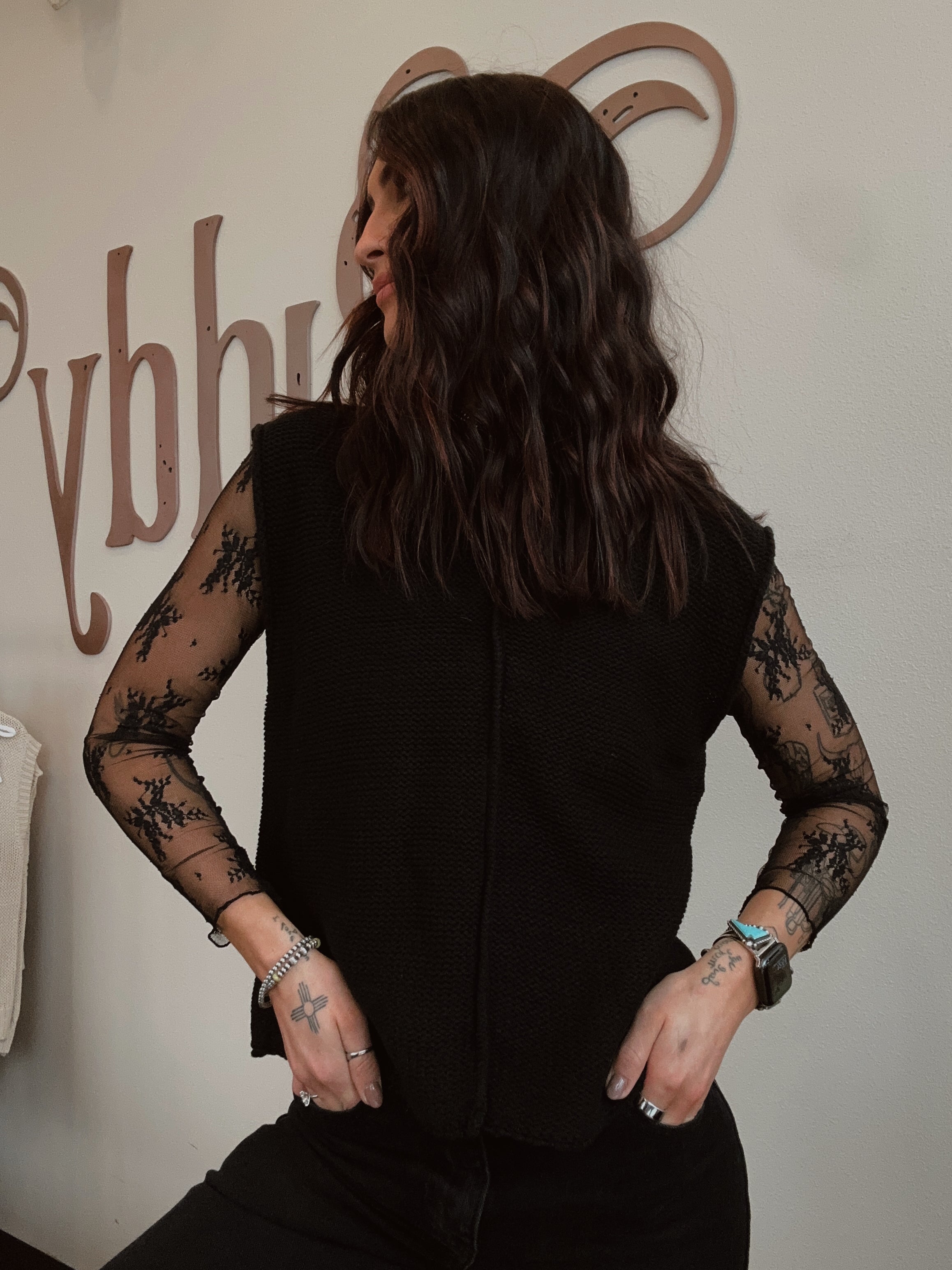 Sleeveless Knit Vest