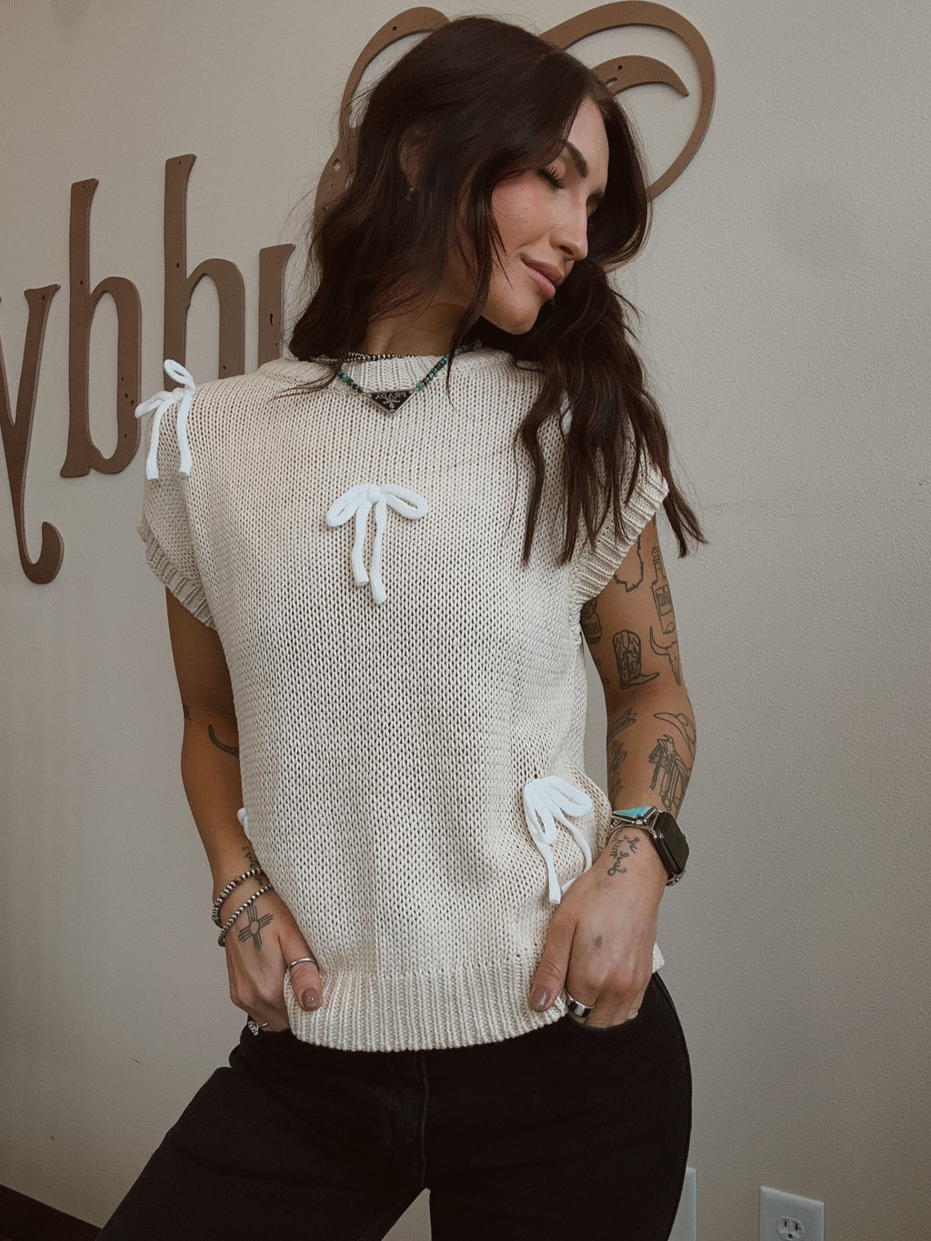 Bowknot Sweater