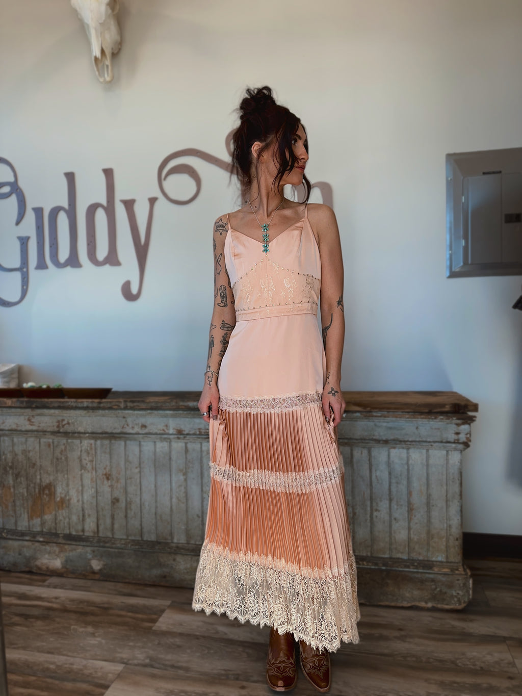 Just Peachy Maxi Dress