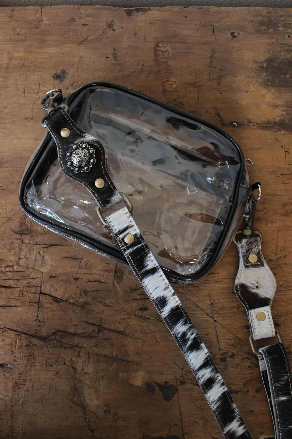 Stadium Bum Bag W/ Cowhide Strap