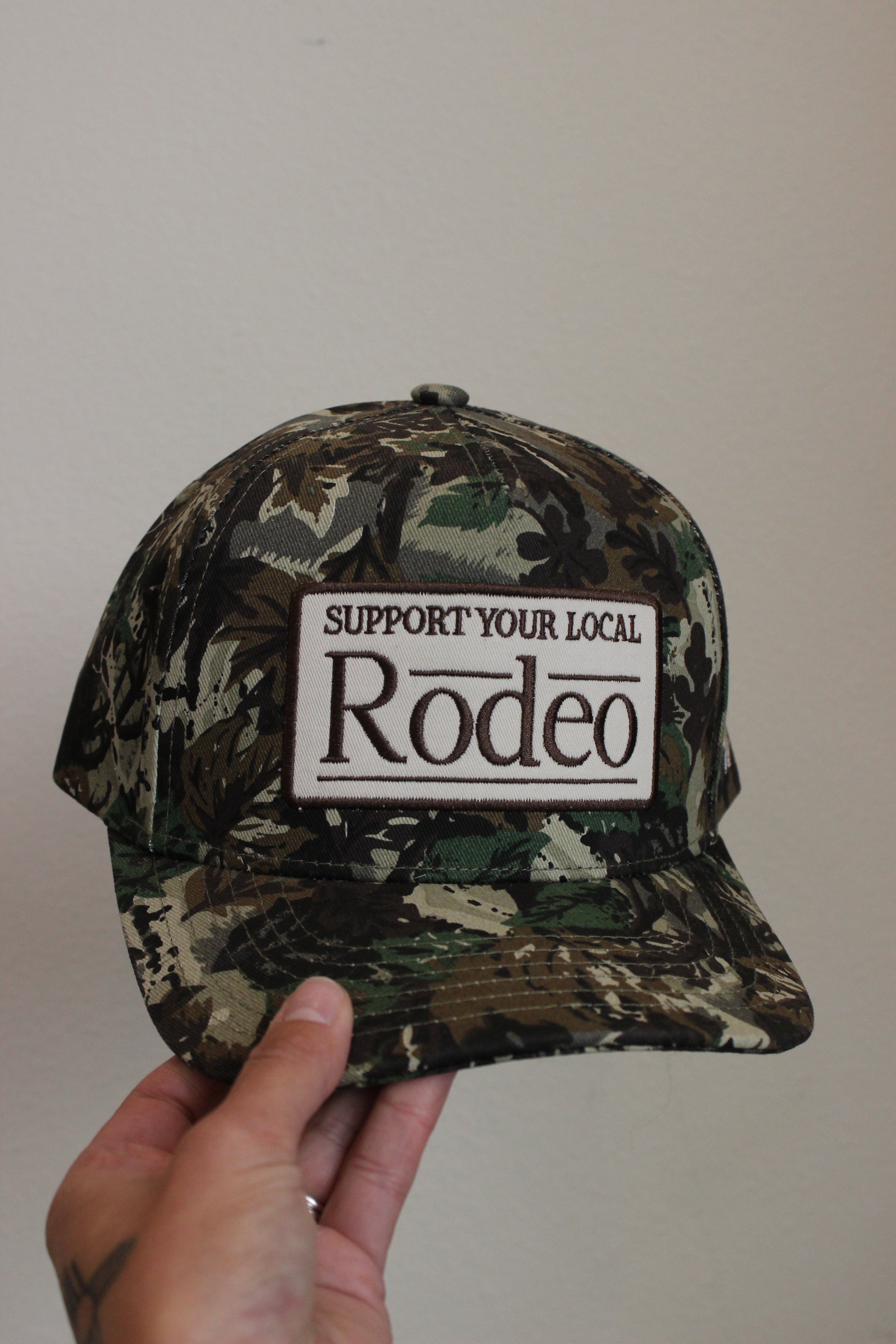 Support Your Local Rodeo Trucker Hat