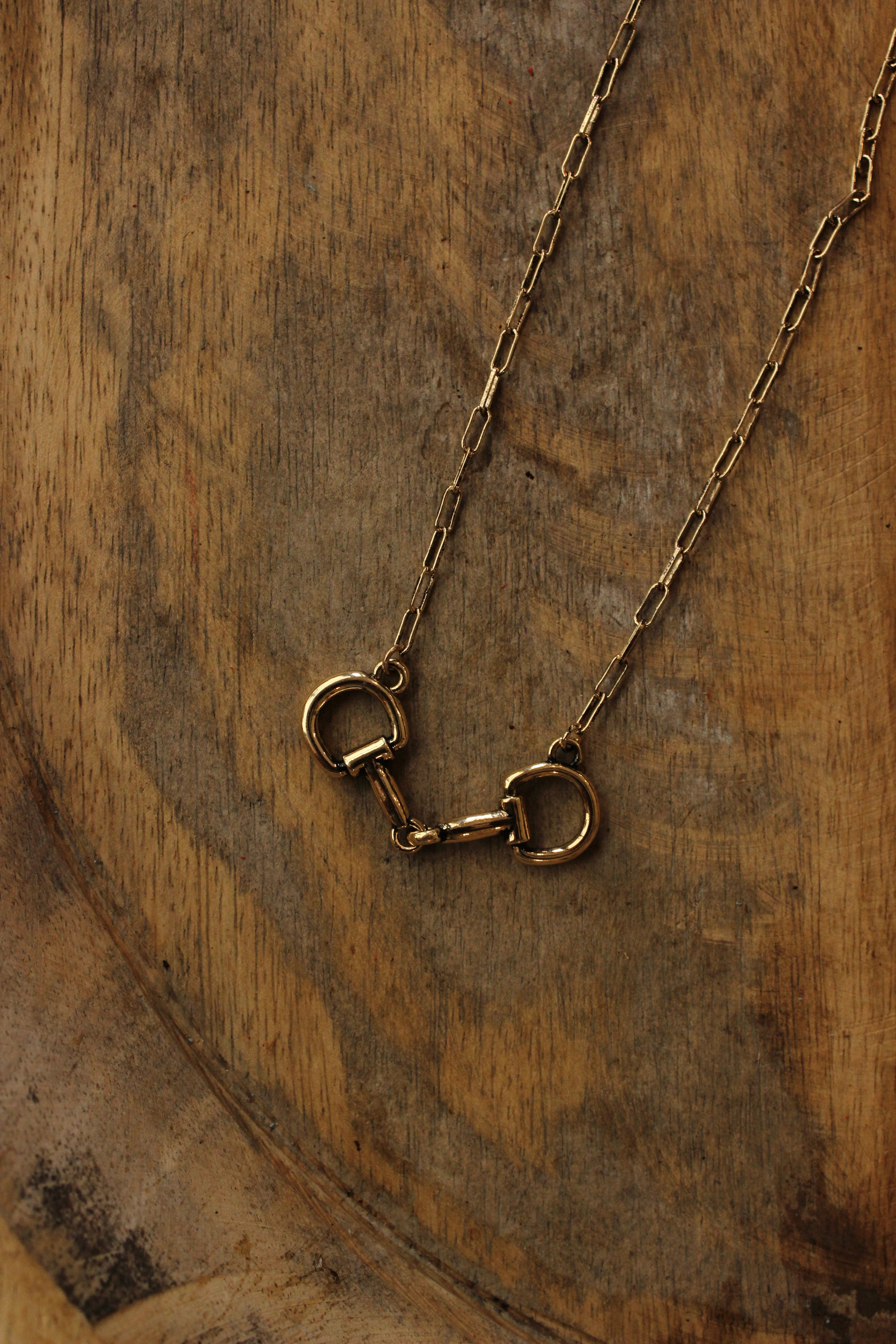 Snaffle Bit Necklace