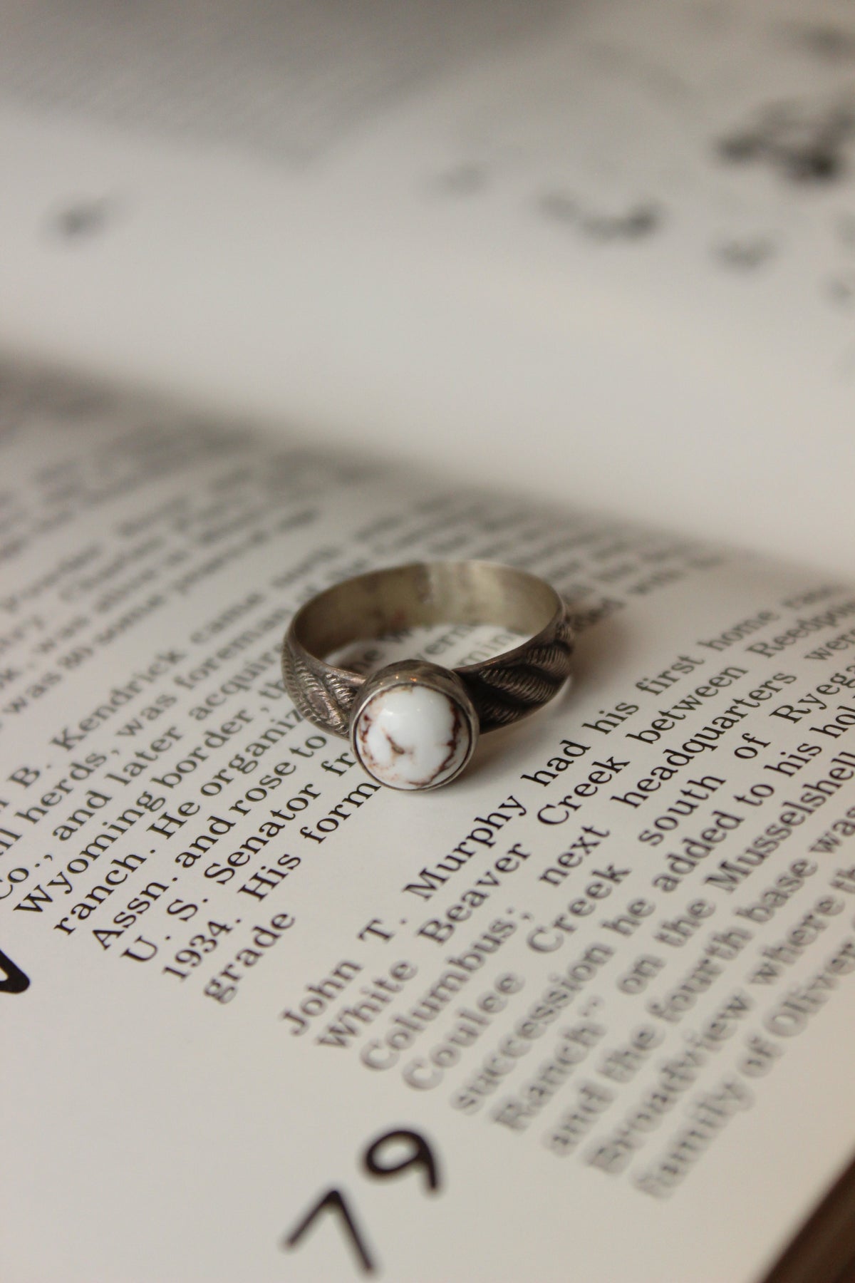 Wild Horse Stone Ring