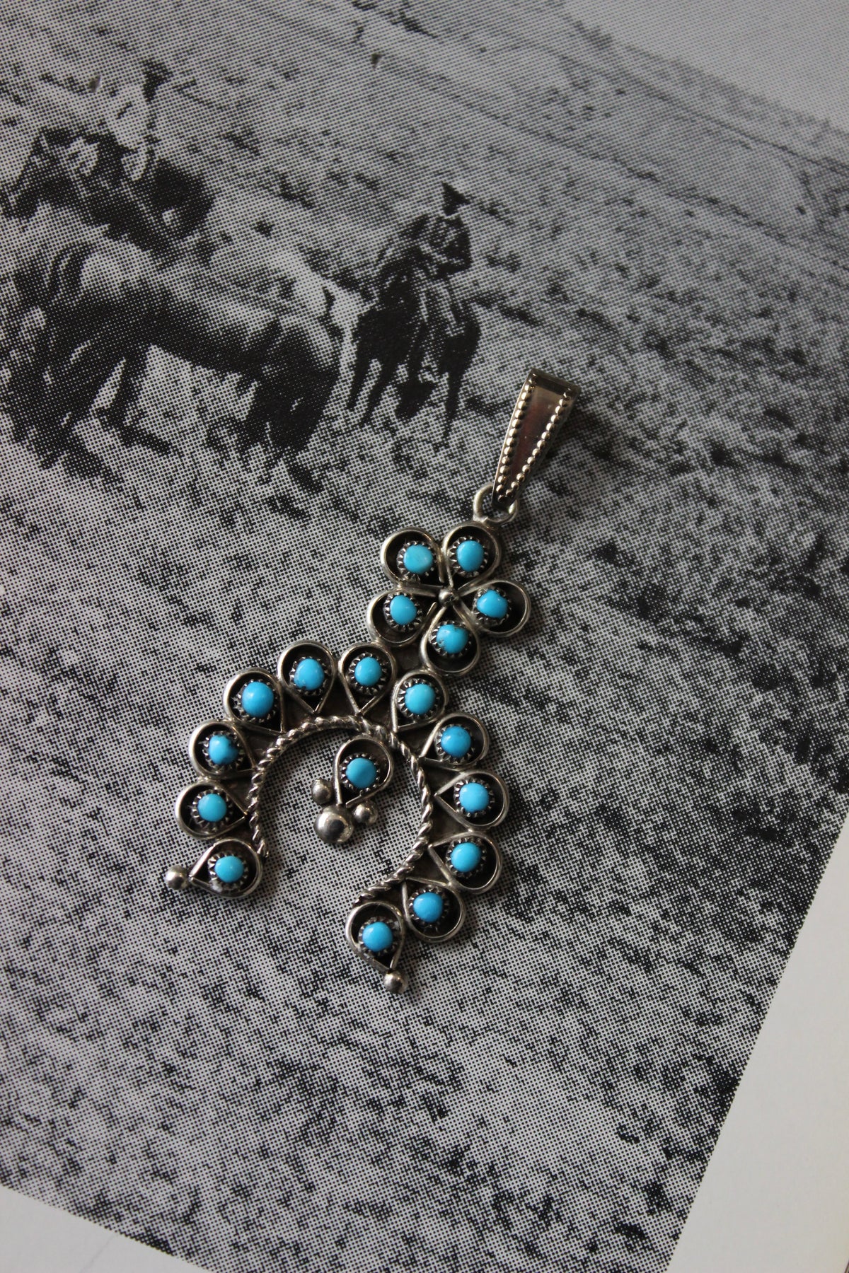 Turquoise Naja Pendant