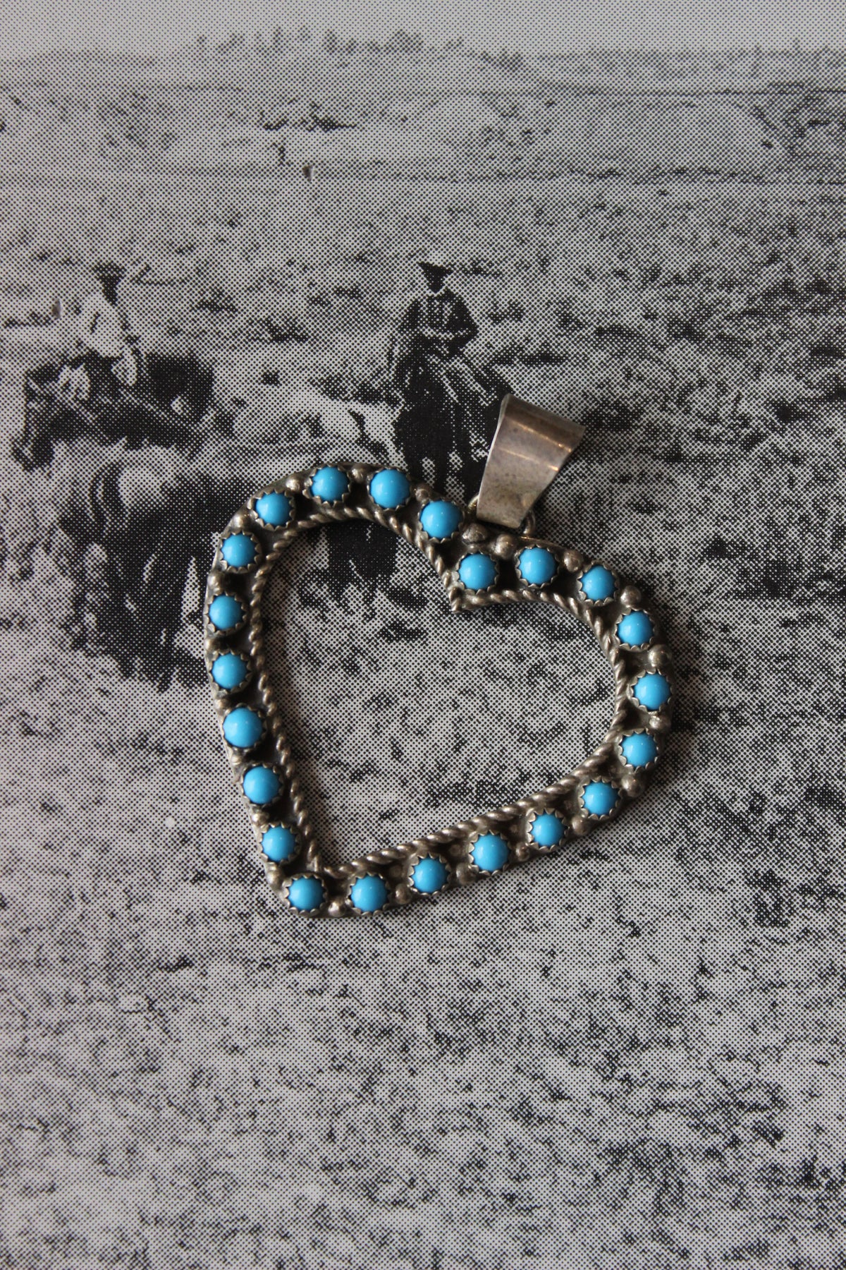 Turquoise Heart Pendant