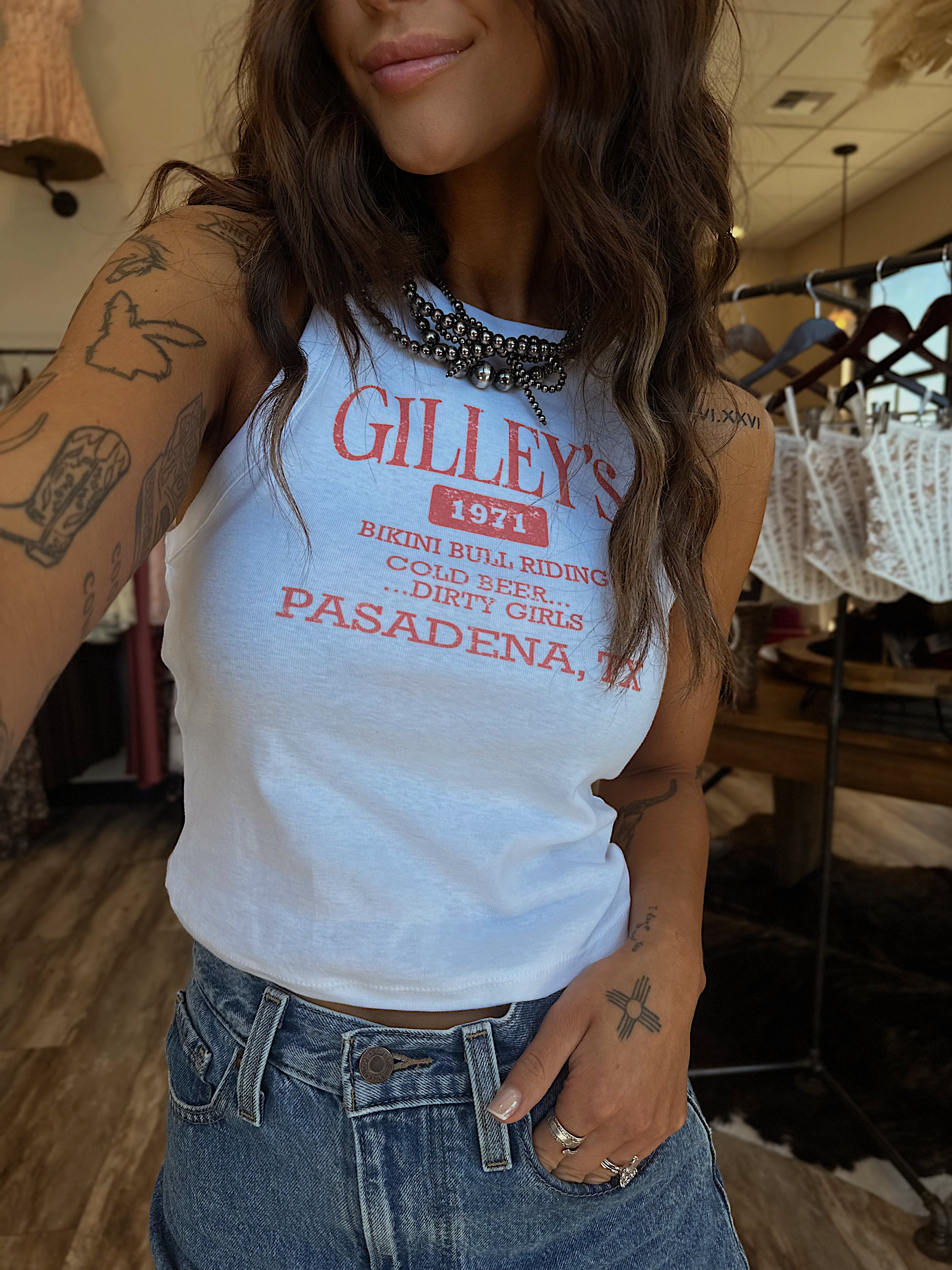 Bikini Bull Riding Tank