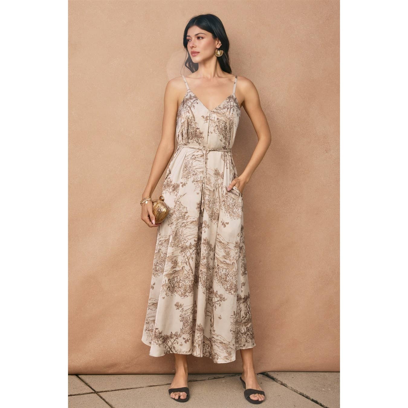 Extra Flared Maxi Dress