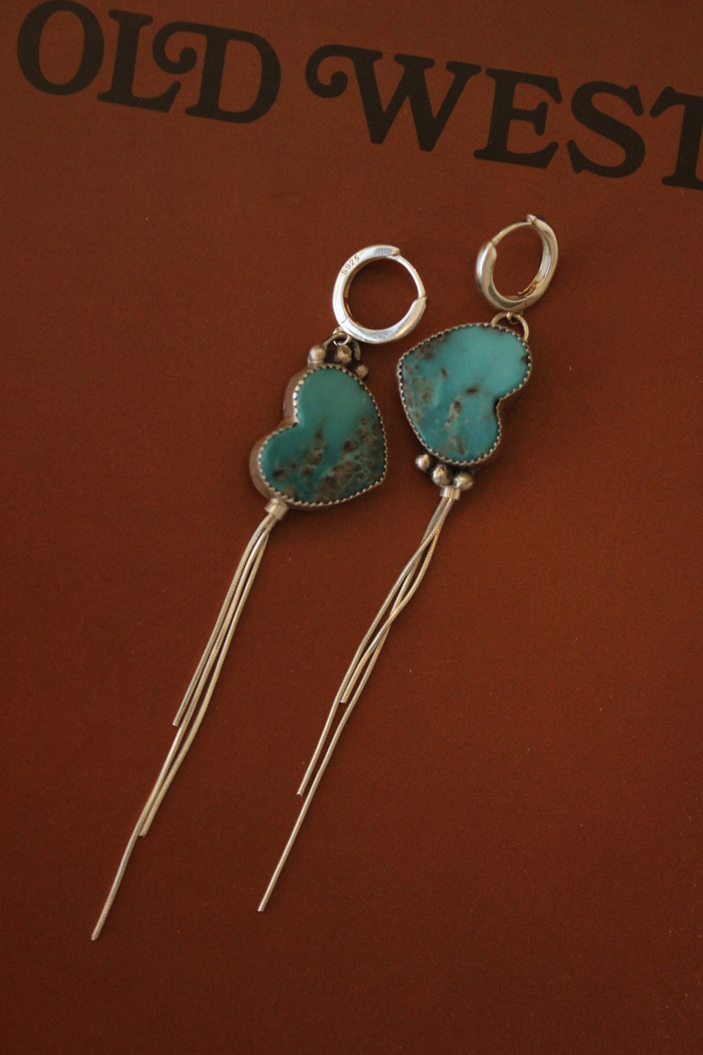 Kaolin Kingman Heart Dangles