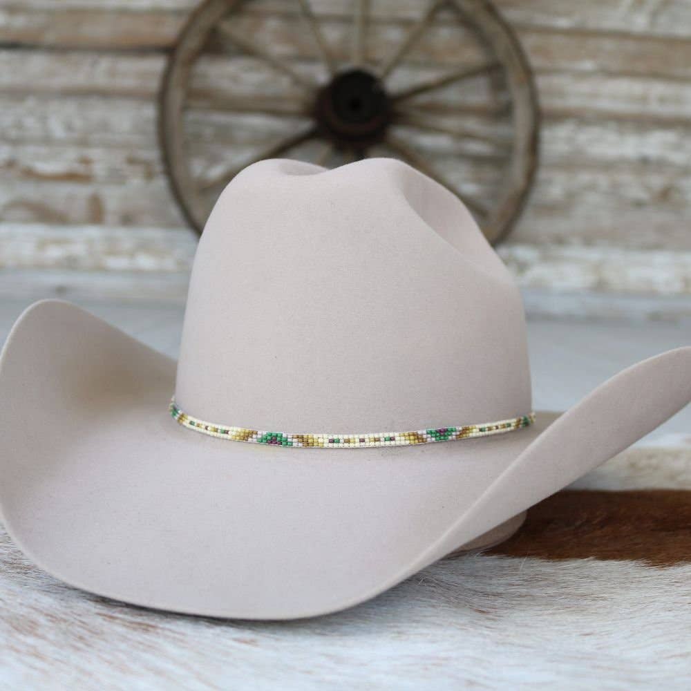 Western Beaded Hat Band