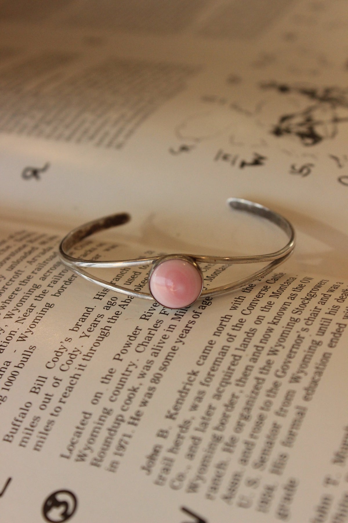 Pink Conch Cuff