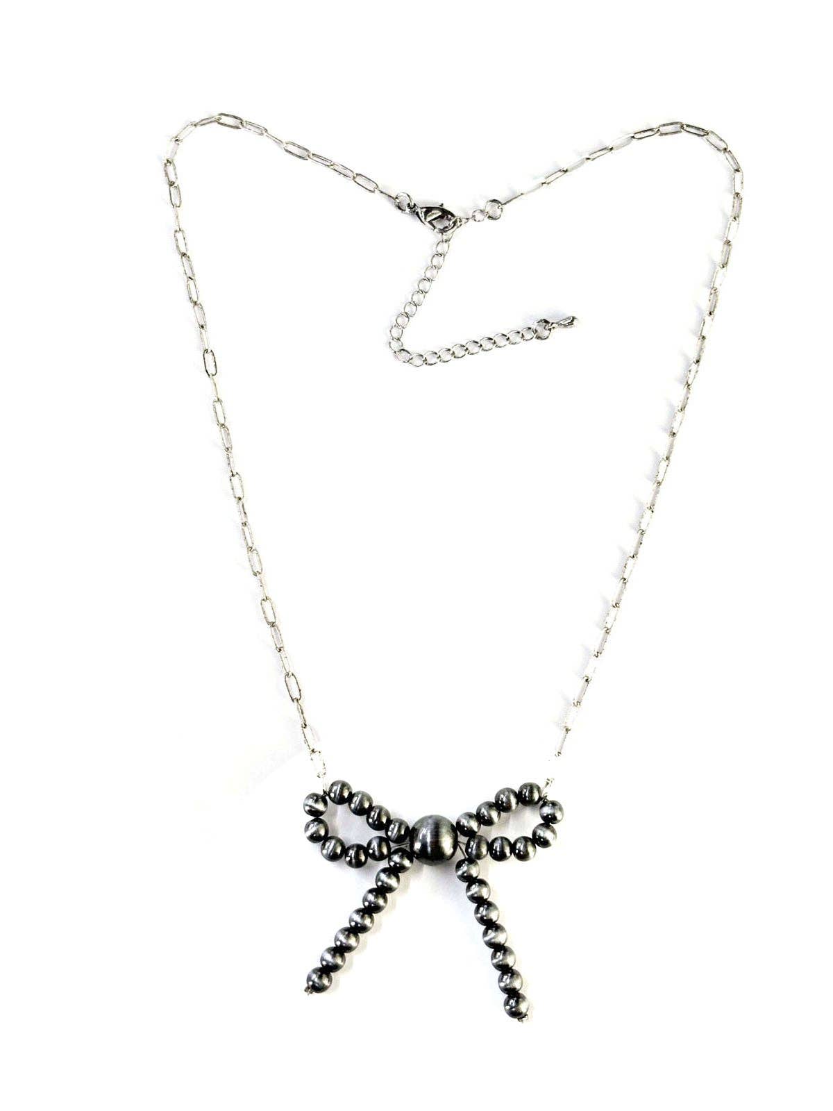 NP Bow Necklace
