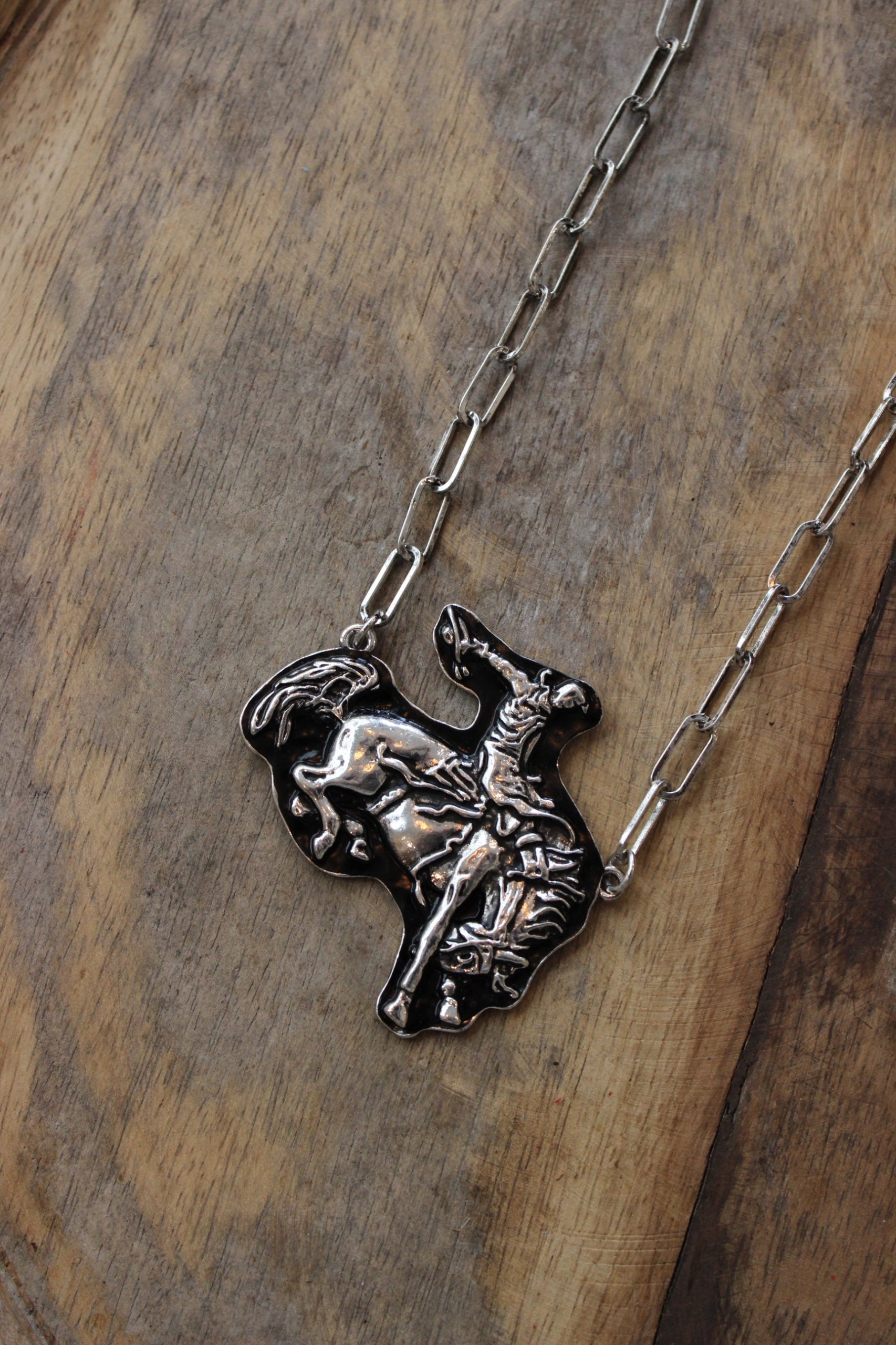 Bronc Rider Necklace