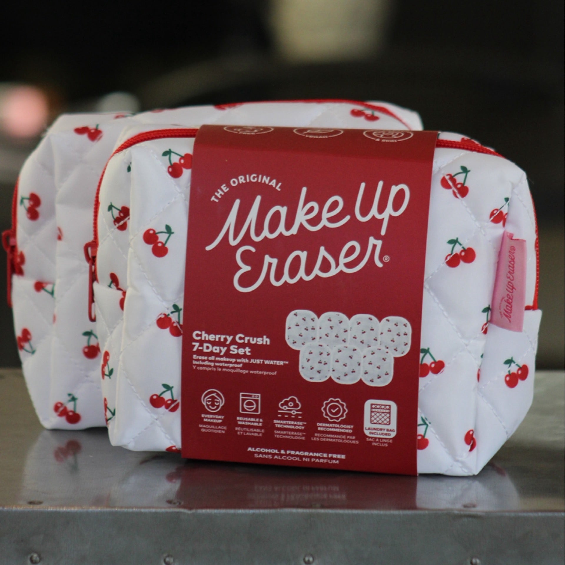 Cherry 7-Day Set & Makeup Bag