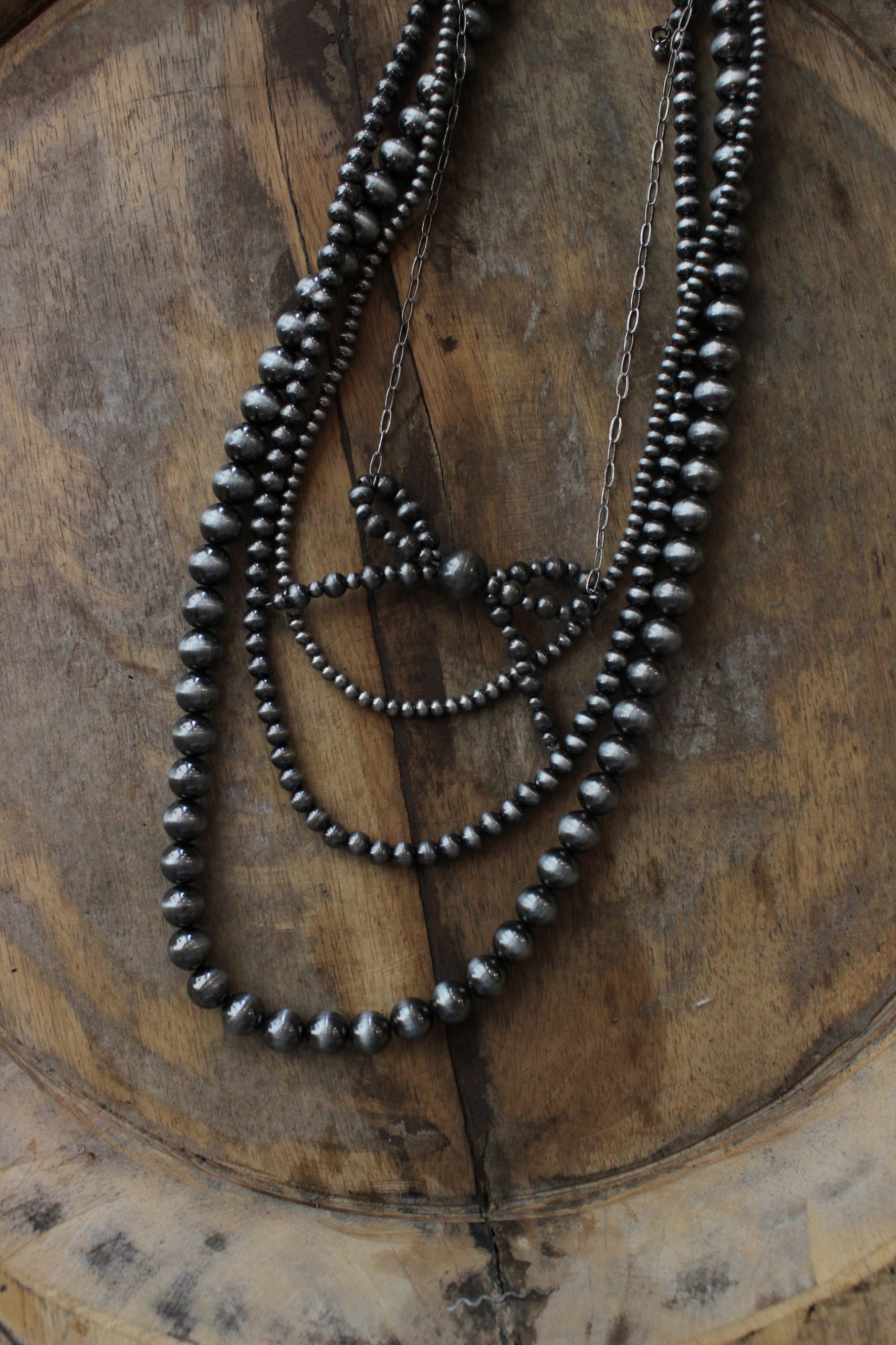 4 Layer NP Bow Necklace