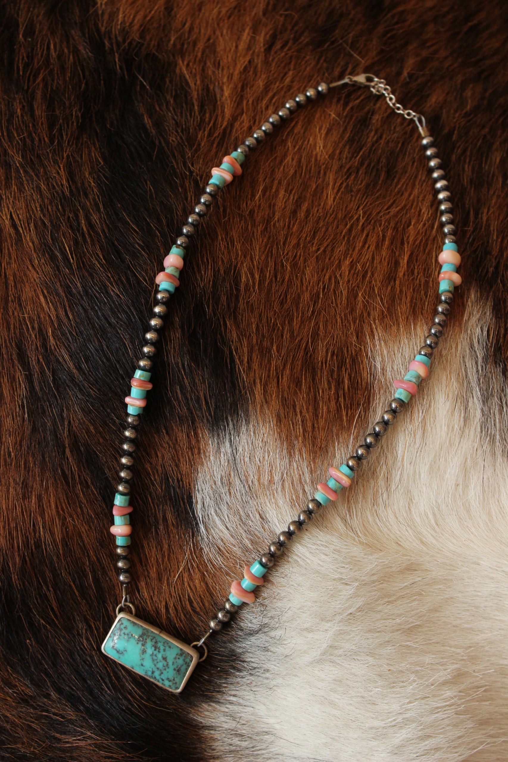 Cotton Candy Kingman NP Necklace