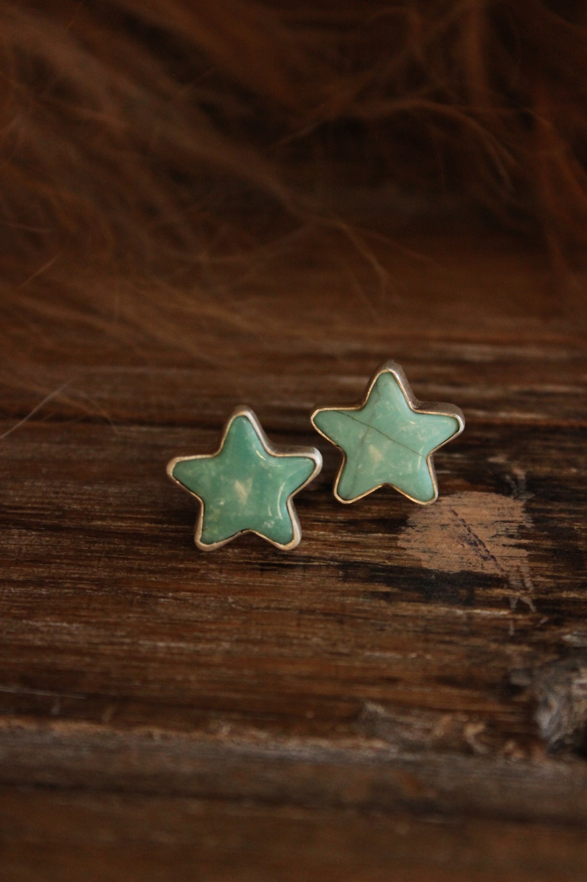 Star Turquoise Studs