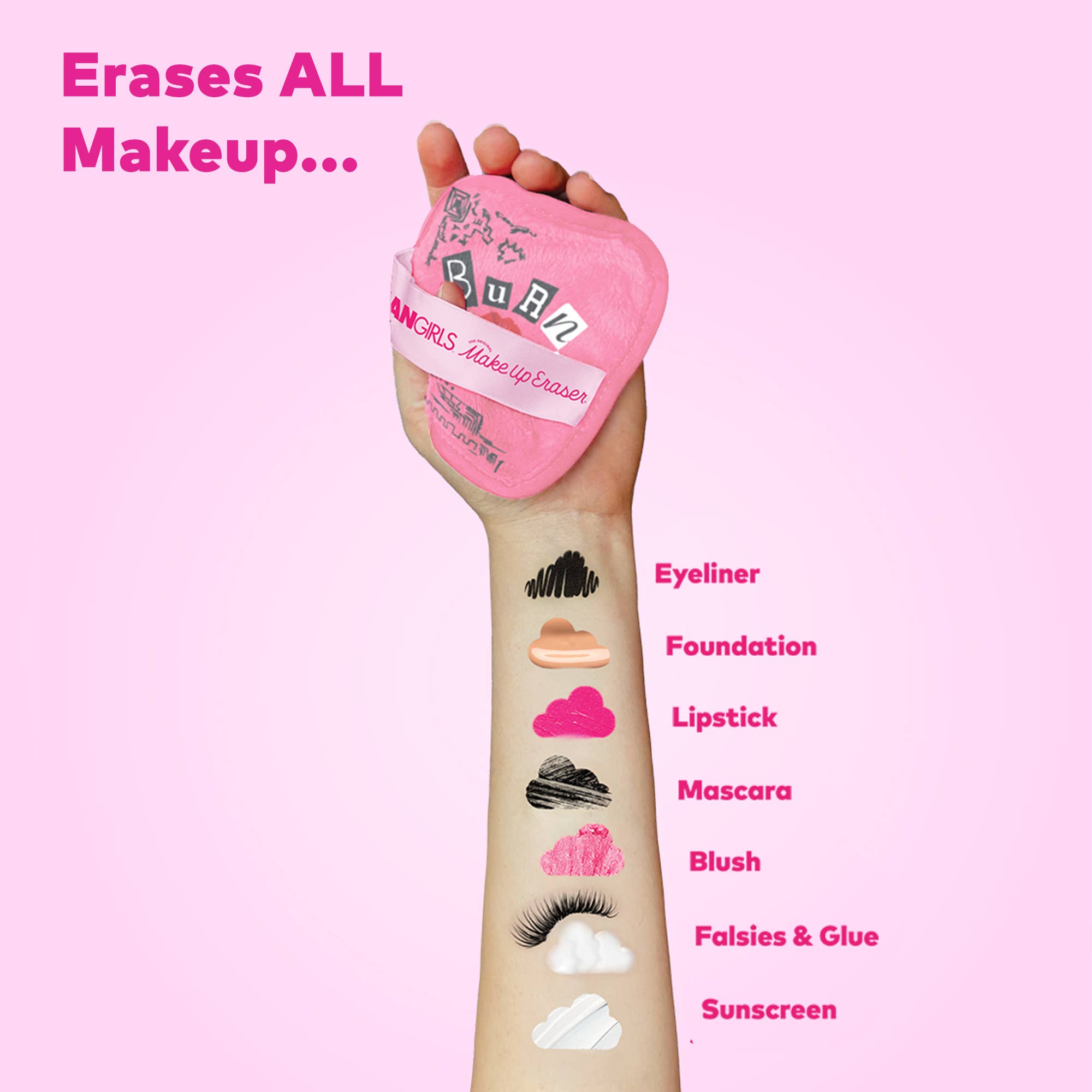 Mean Girls Makeup Erasers