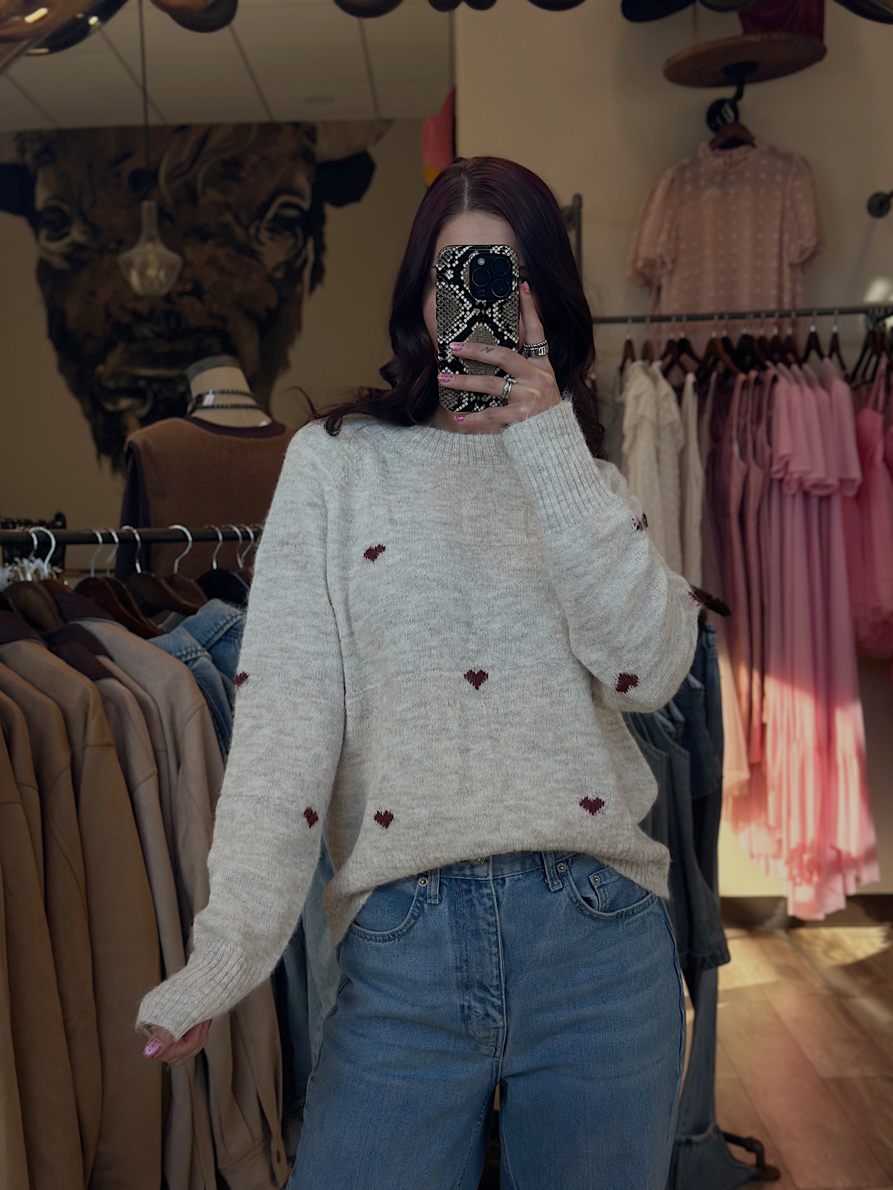 Heart Crew Sweater