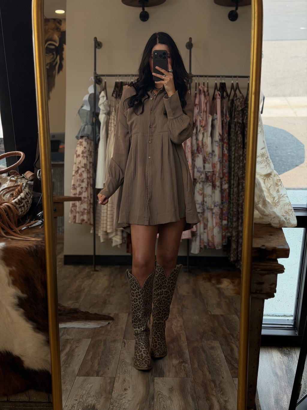 Button Down Dress
