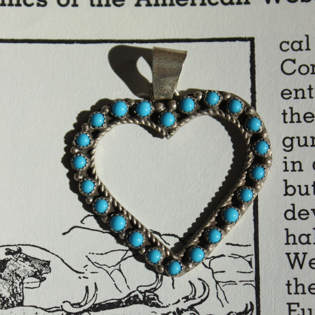 Turquoise Heart Pendant