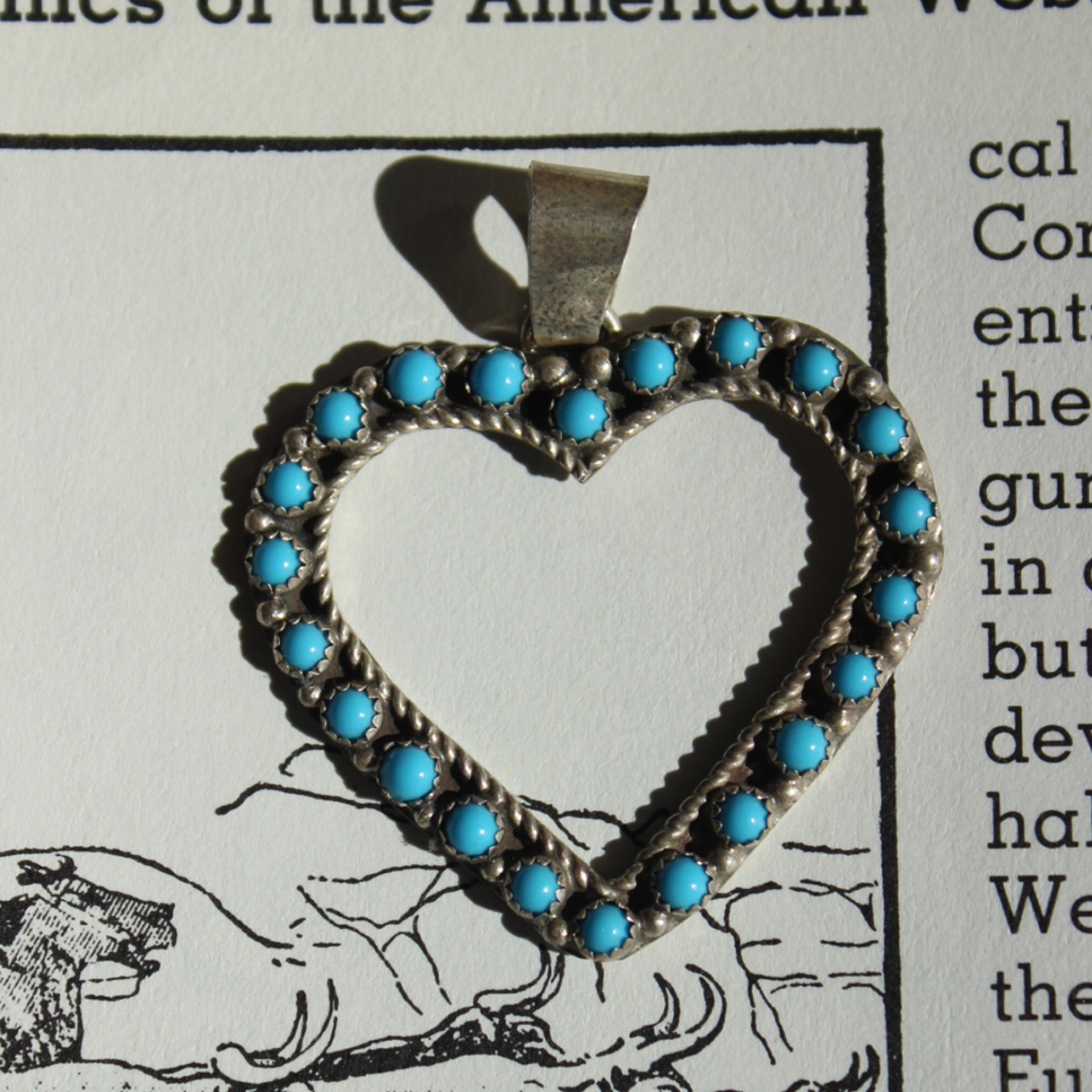 Turquoise Heart Pendant