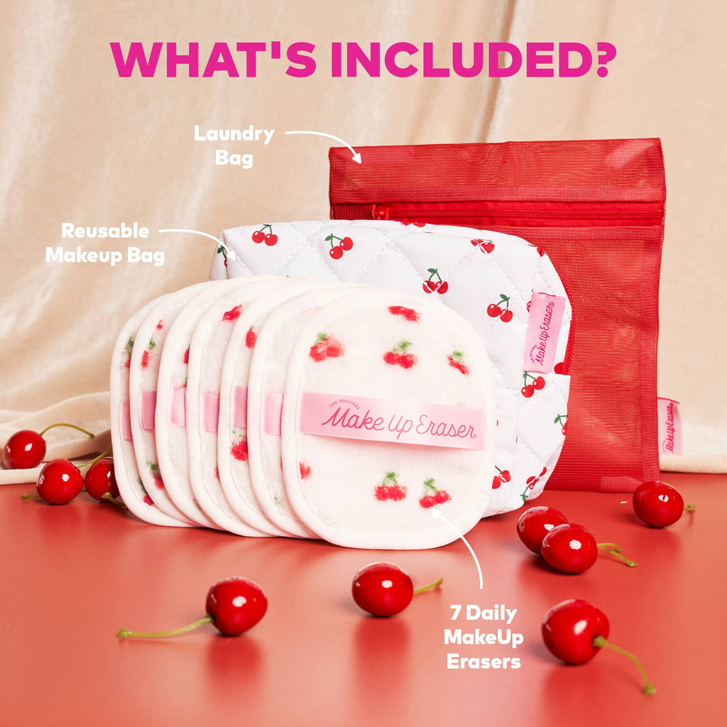 Cherry 7-Day Set & Makeup Bag