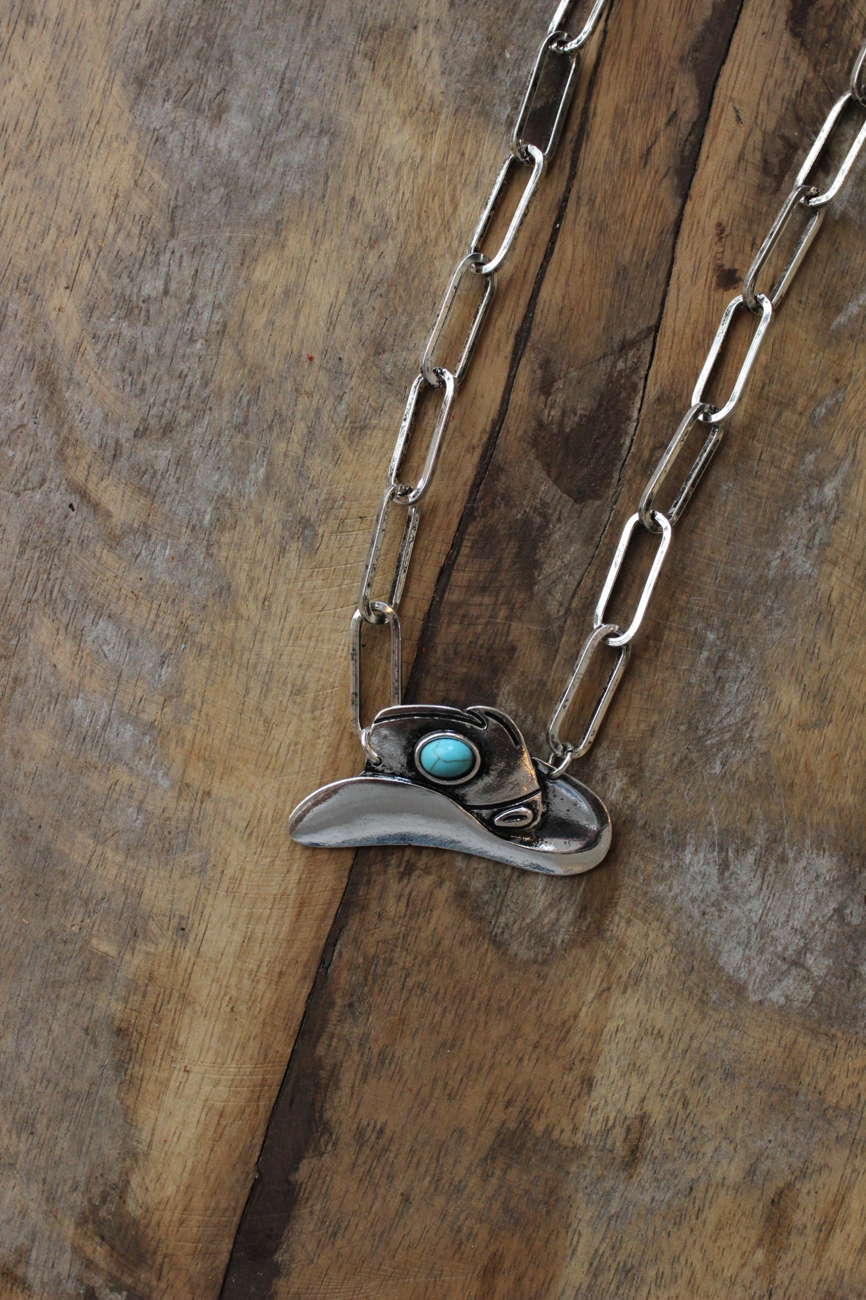 Cowboy Hat Necklace