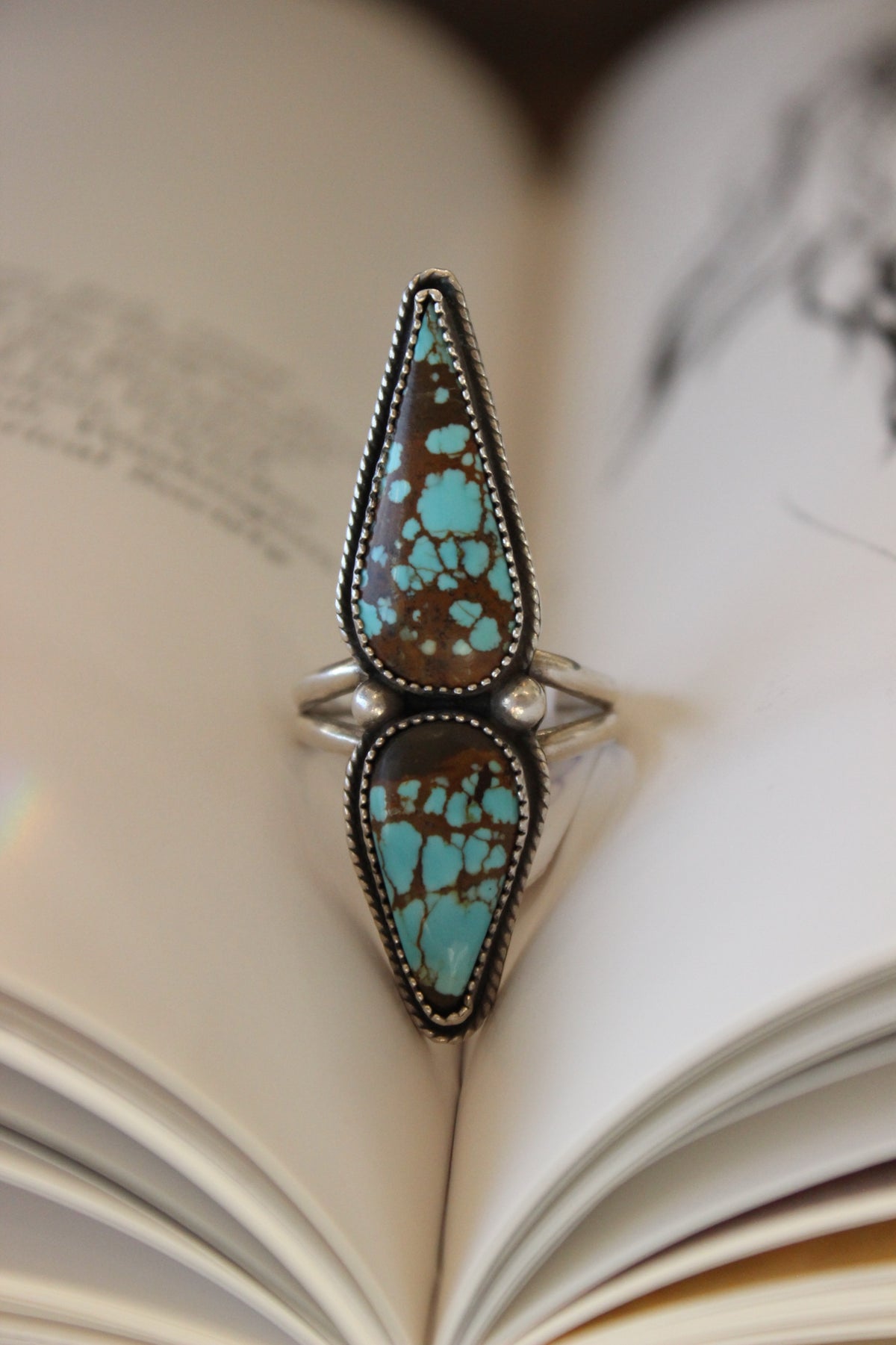 #8 Double Stone Ring
