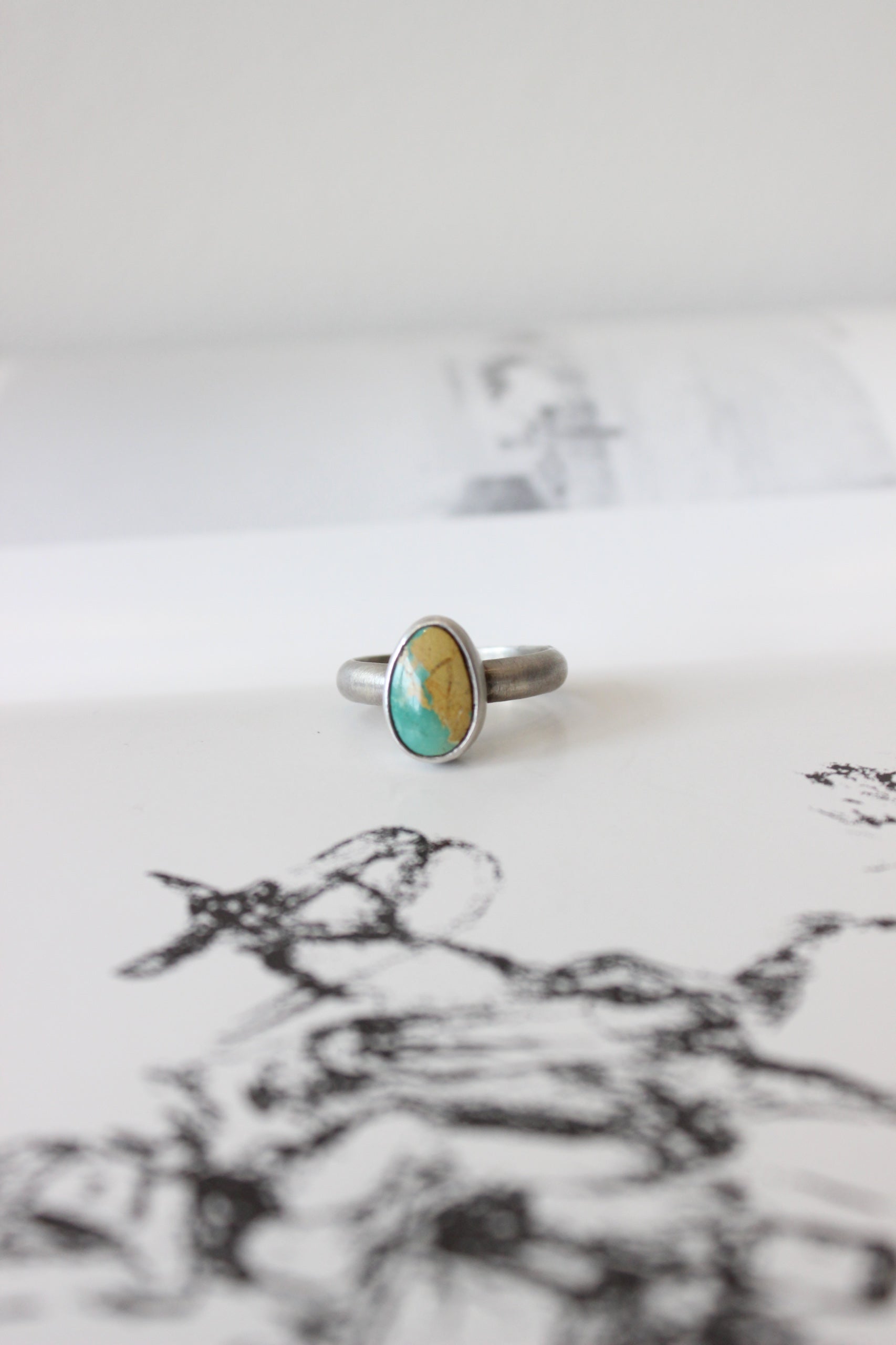 Matrix Turquoise Ring