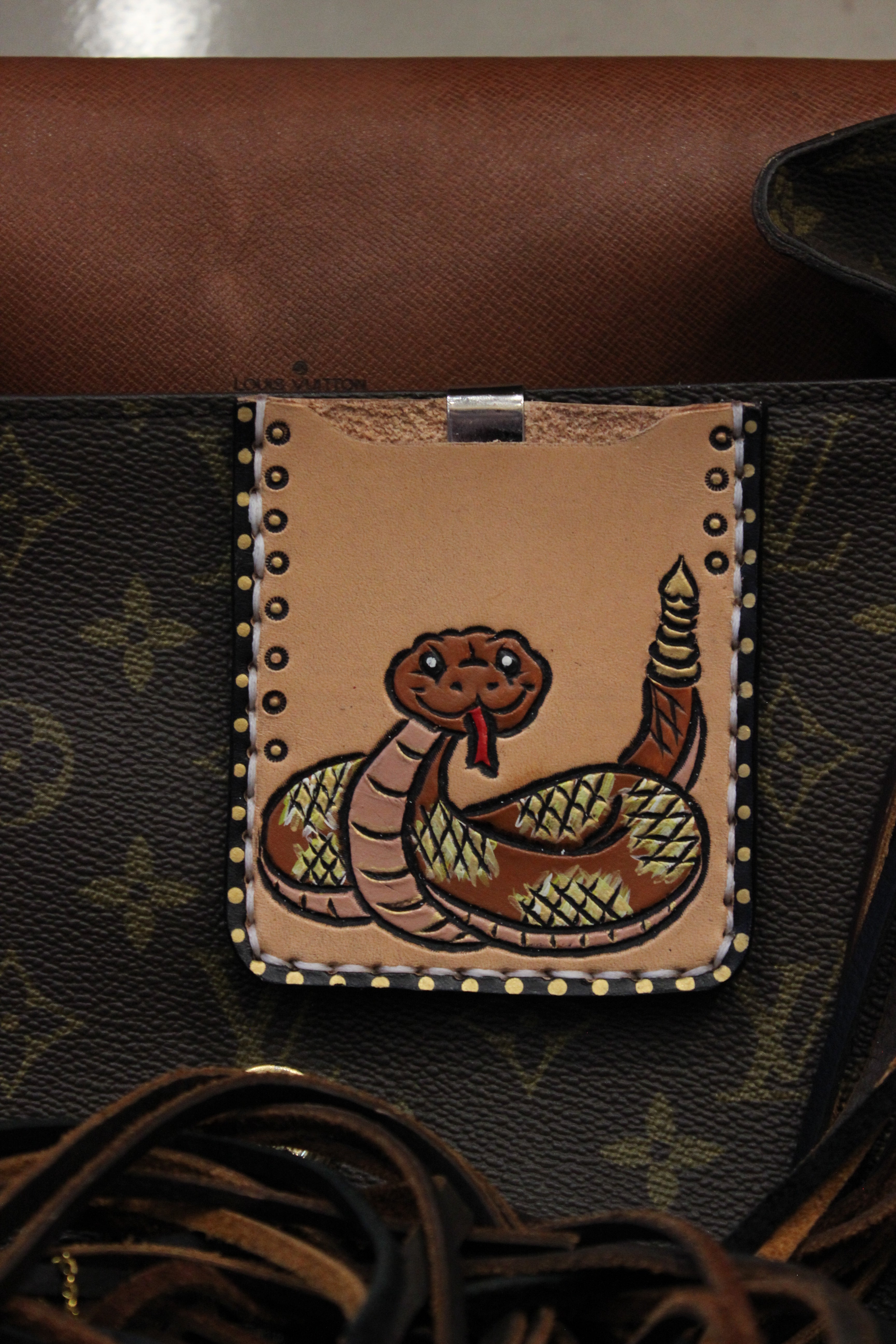 T&S Leather Boot Wallet