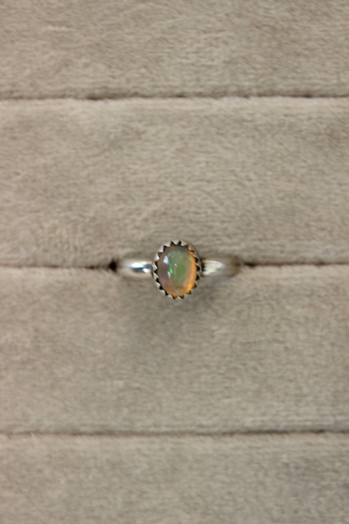 Dainty Opal Ring