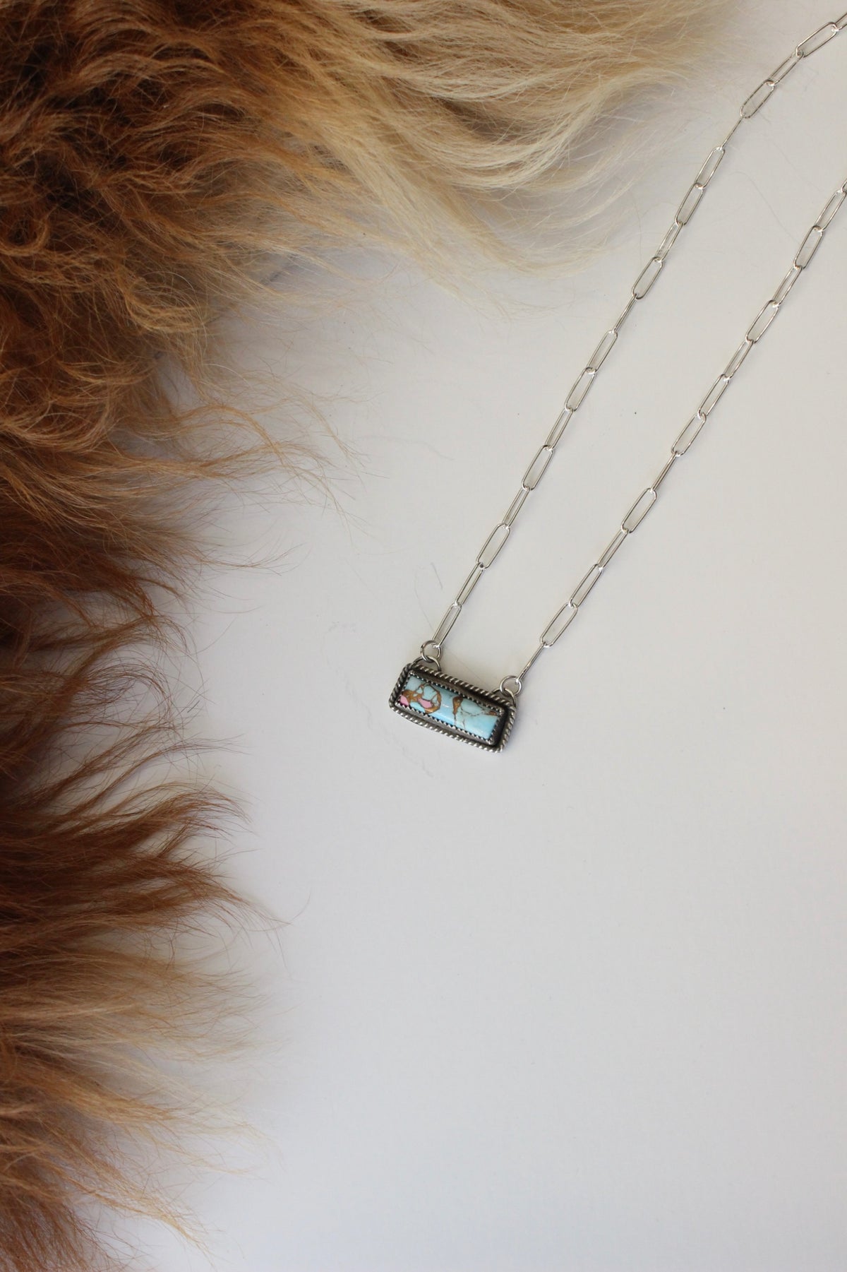 Cotton Candy Bar Necklace