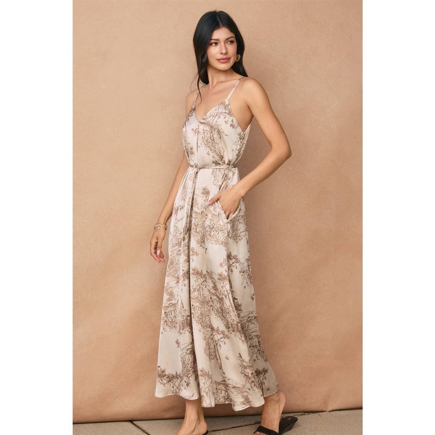 Extra Flared Maxi Dress