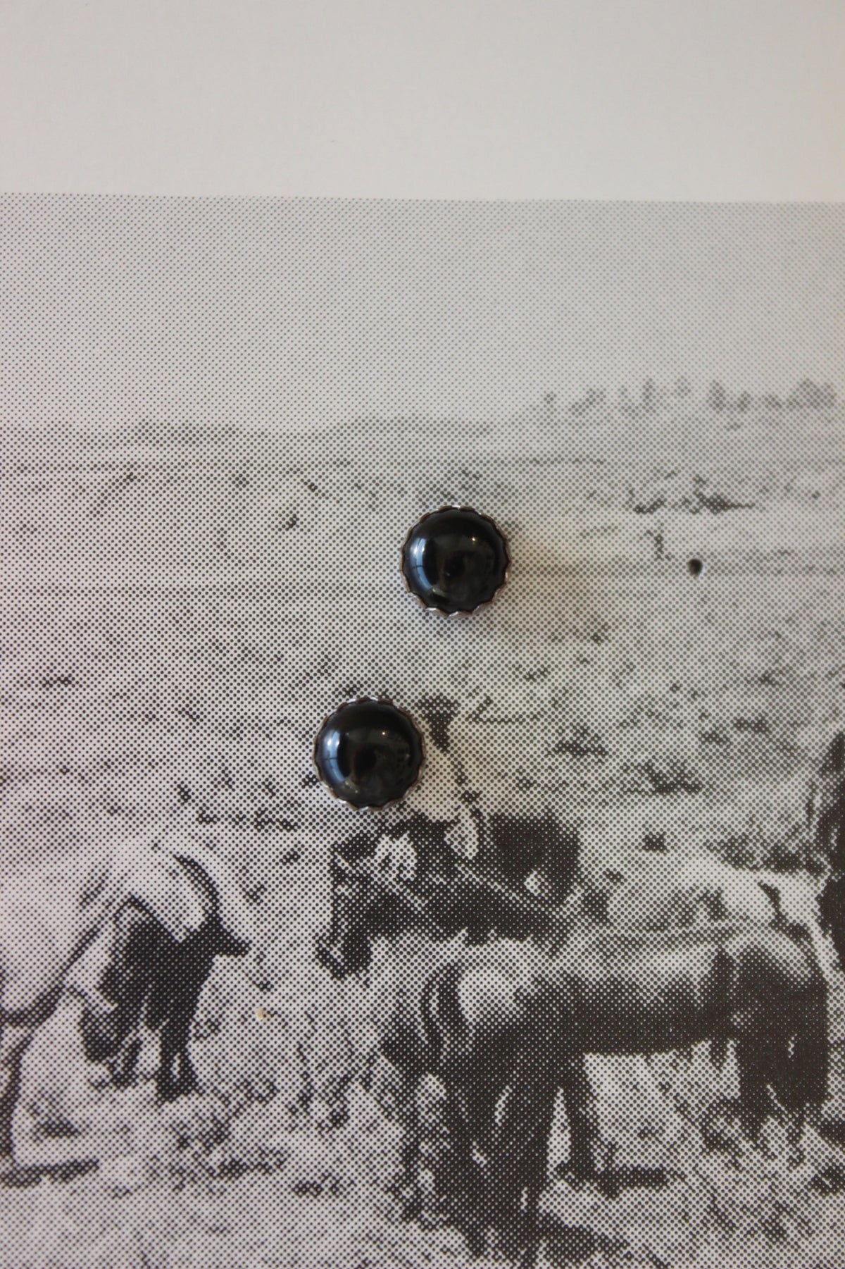 Black Onyx Studs