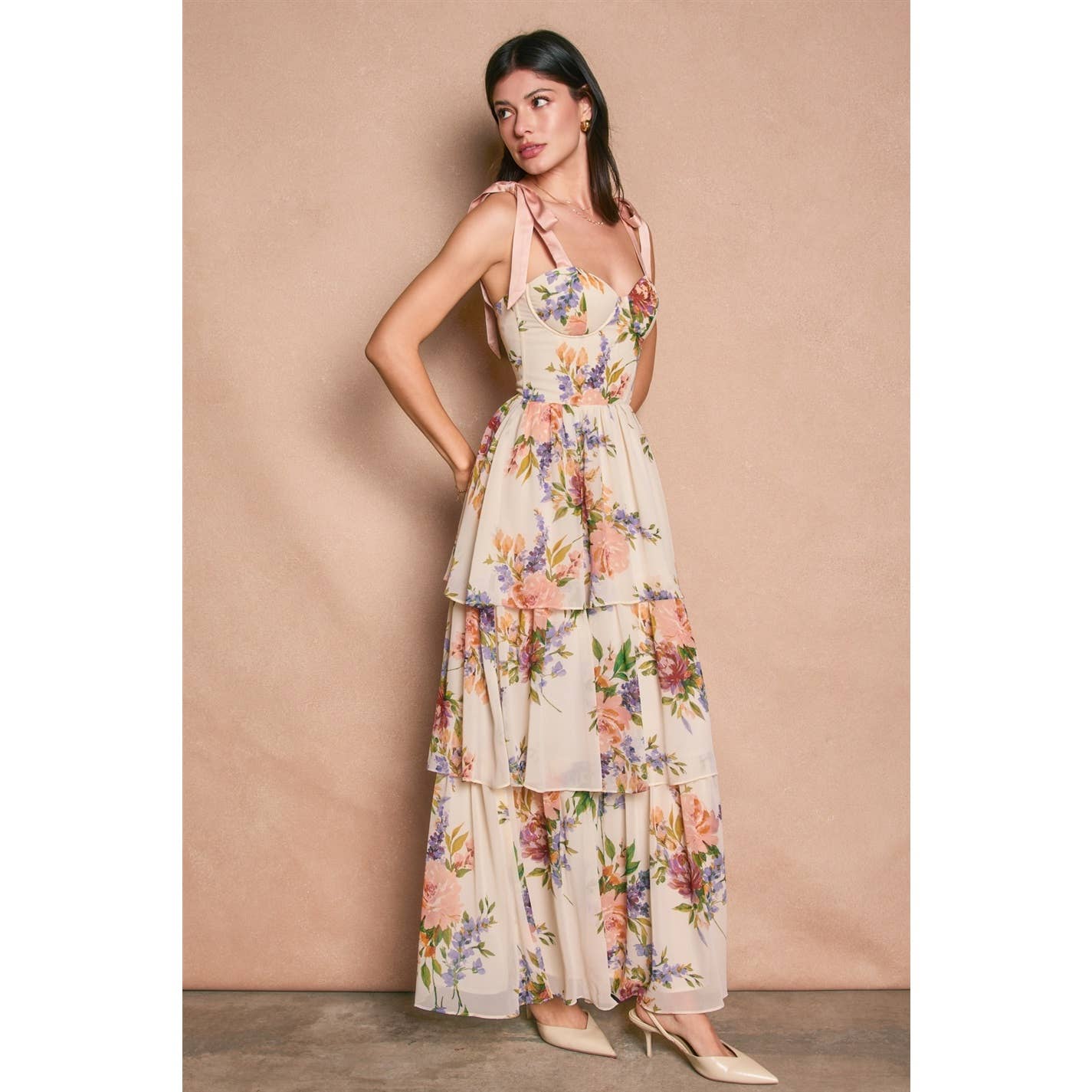 Corset Layered Maxi Dress – The Retro Cowgirl Boutique