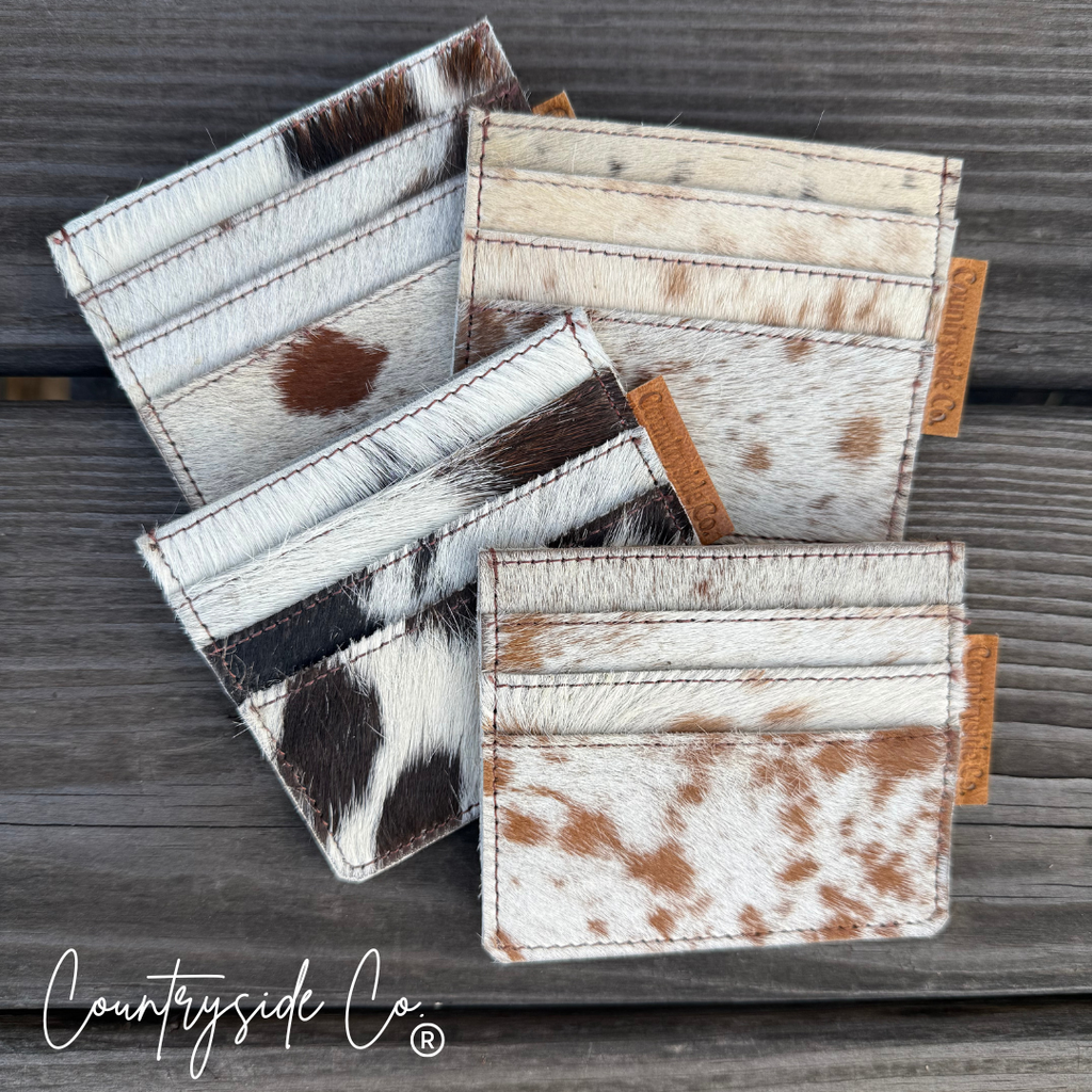 Cowhide CC Holder Double Sided