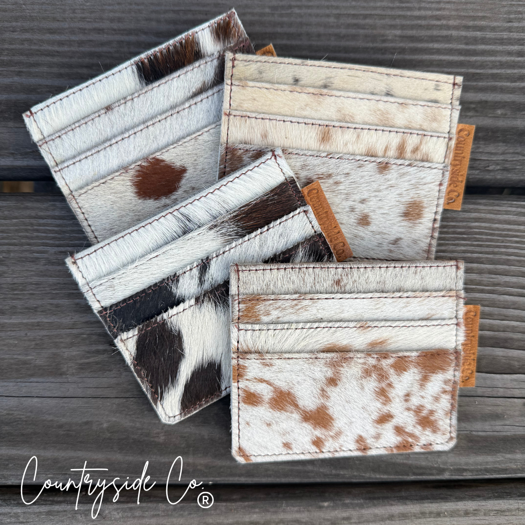 Cowhide CC Holder Double Sided