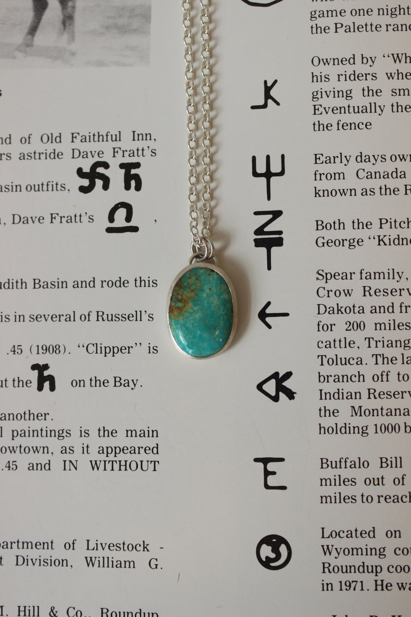 Tyrone Turquoise Necklace
