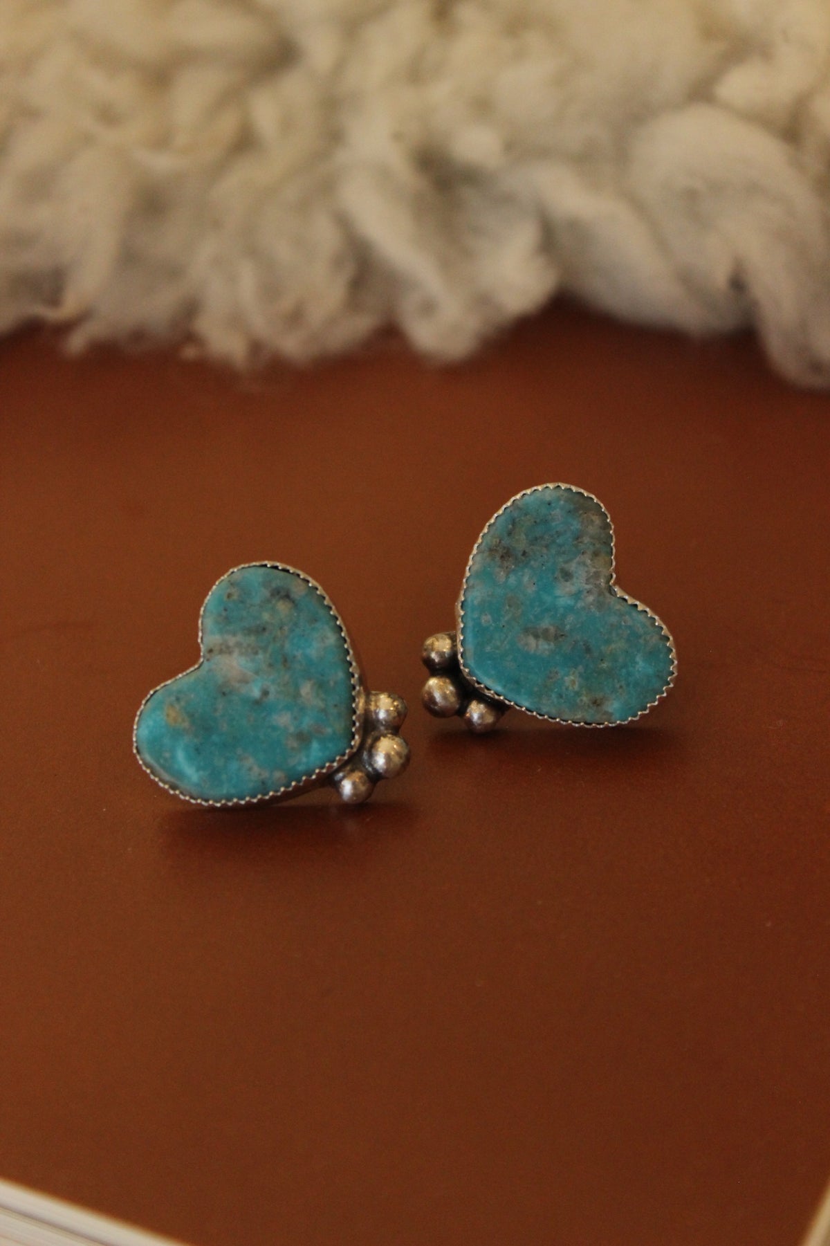 Kingman Heart Post Studs