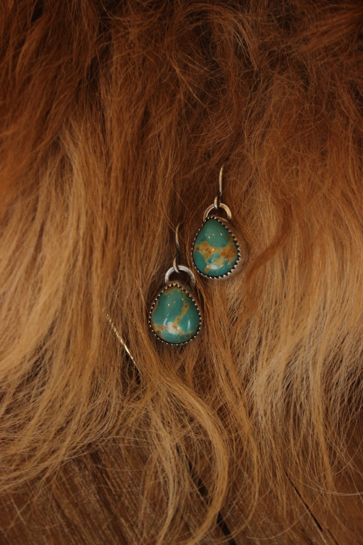 Kingman Pear Earrings