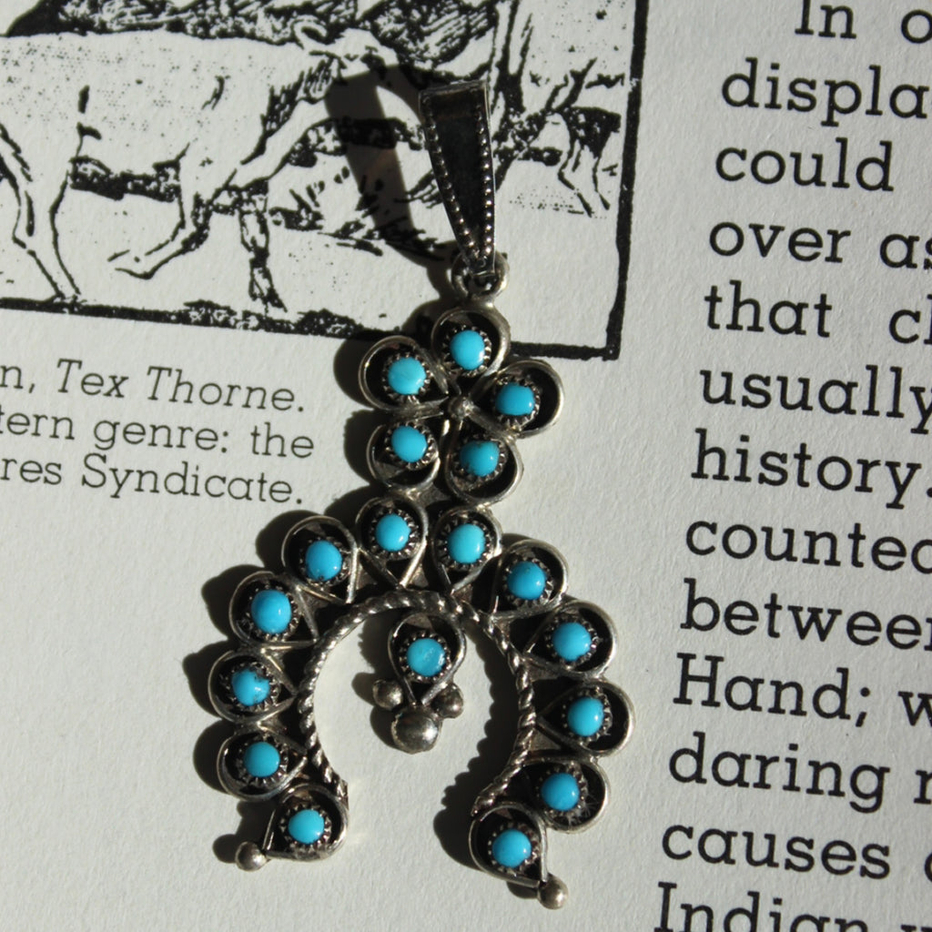 Turquoise Naja Pendant