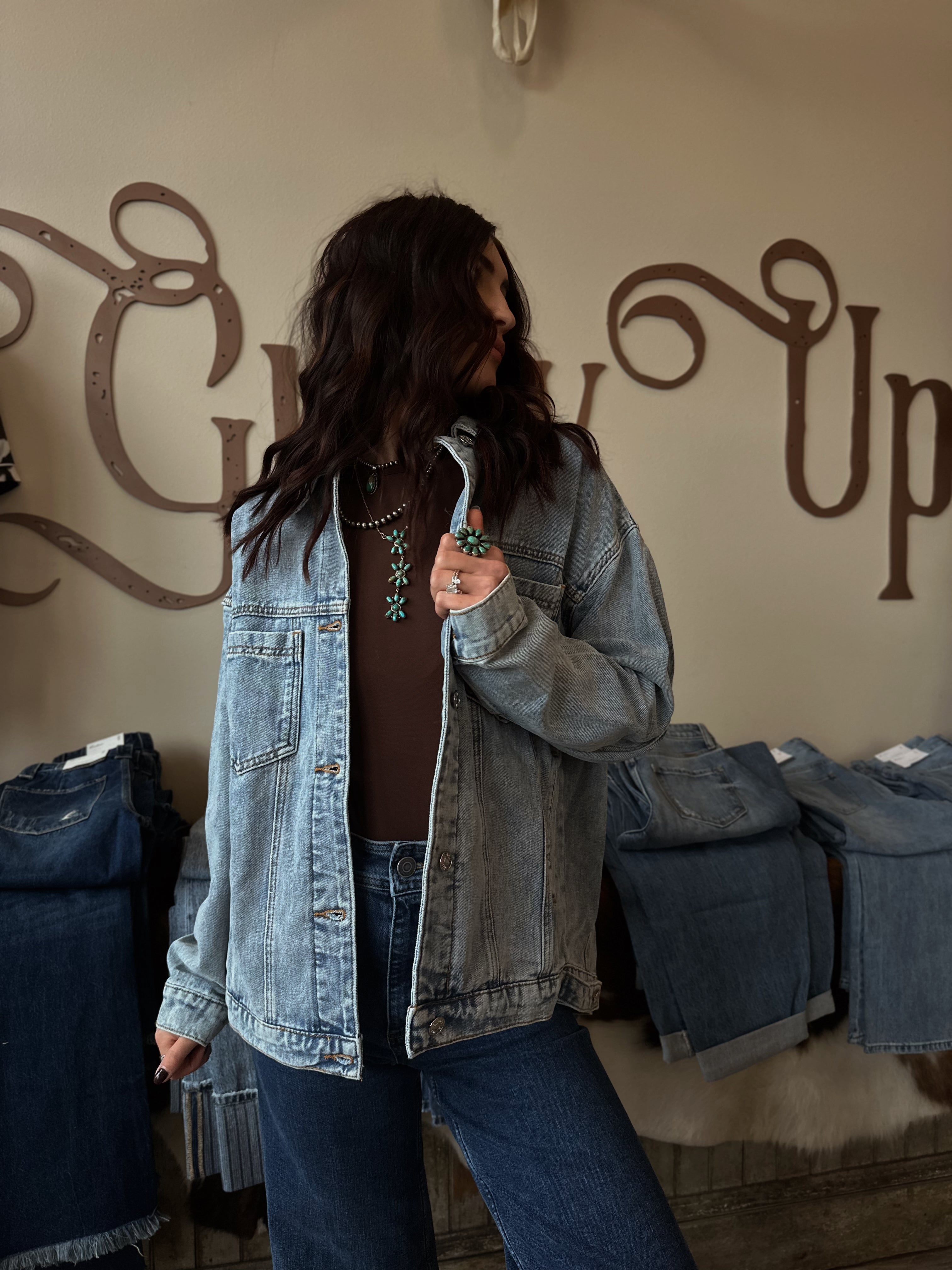 Oversized Denim Jacket