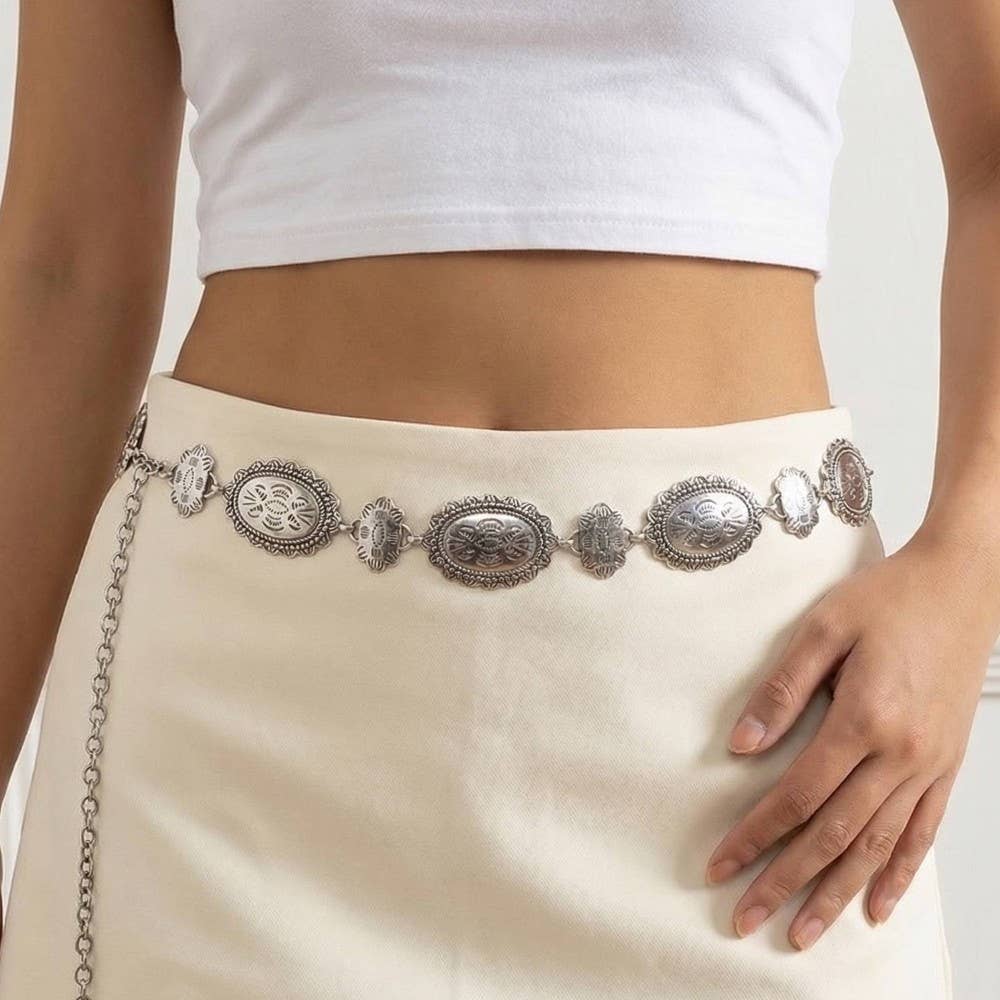 Concho Chain Belt