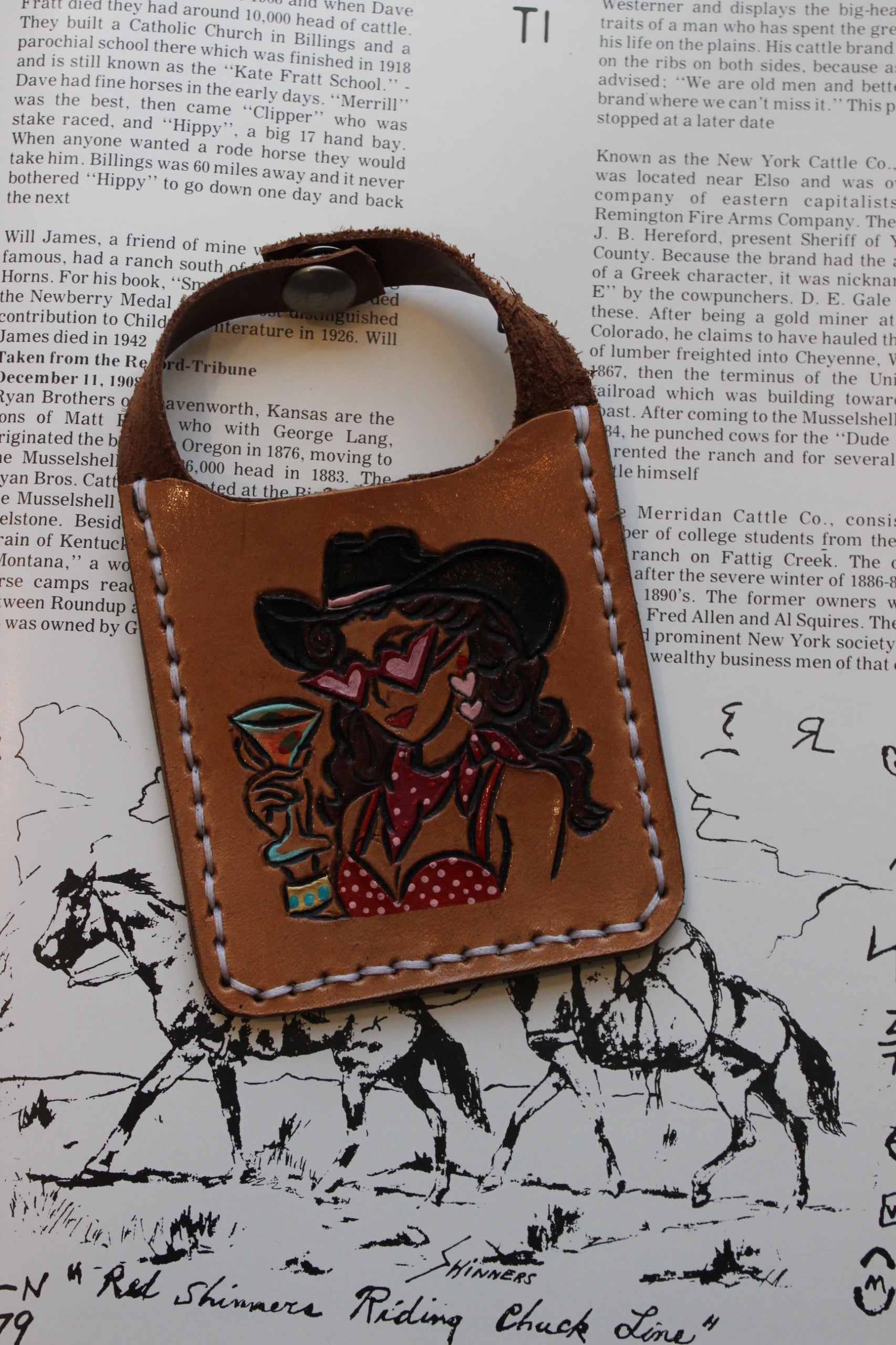 Cowgirl Club Boot Wallet