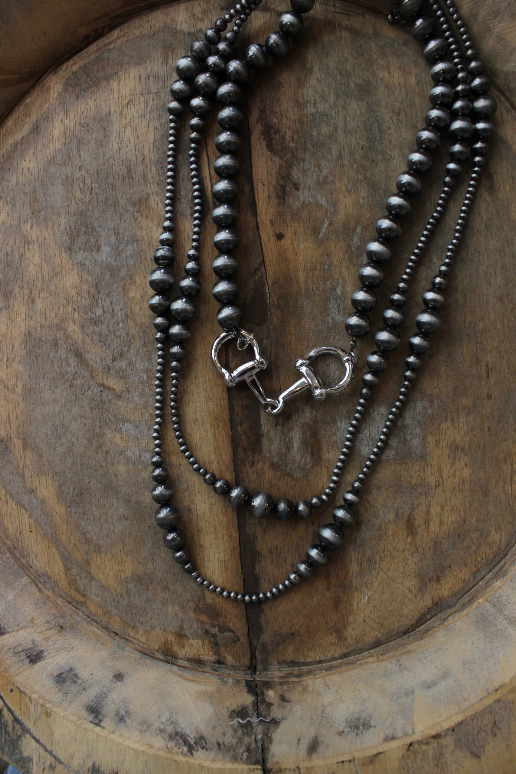 3 Layer NP Snaffle Bit Necklace