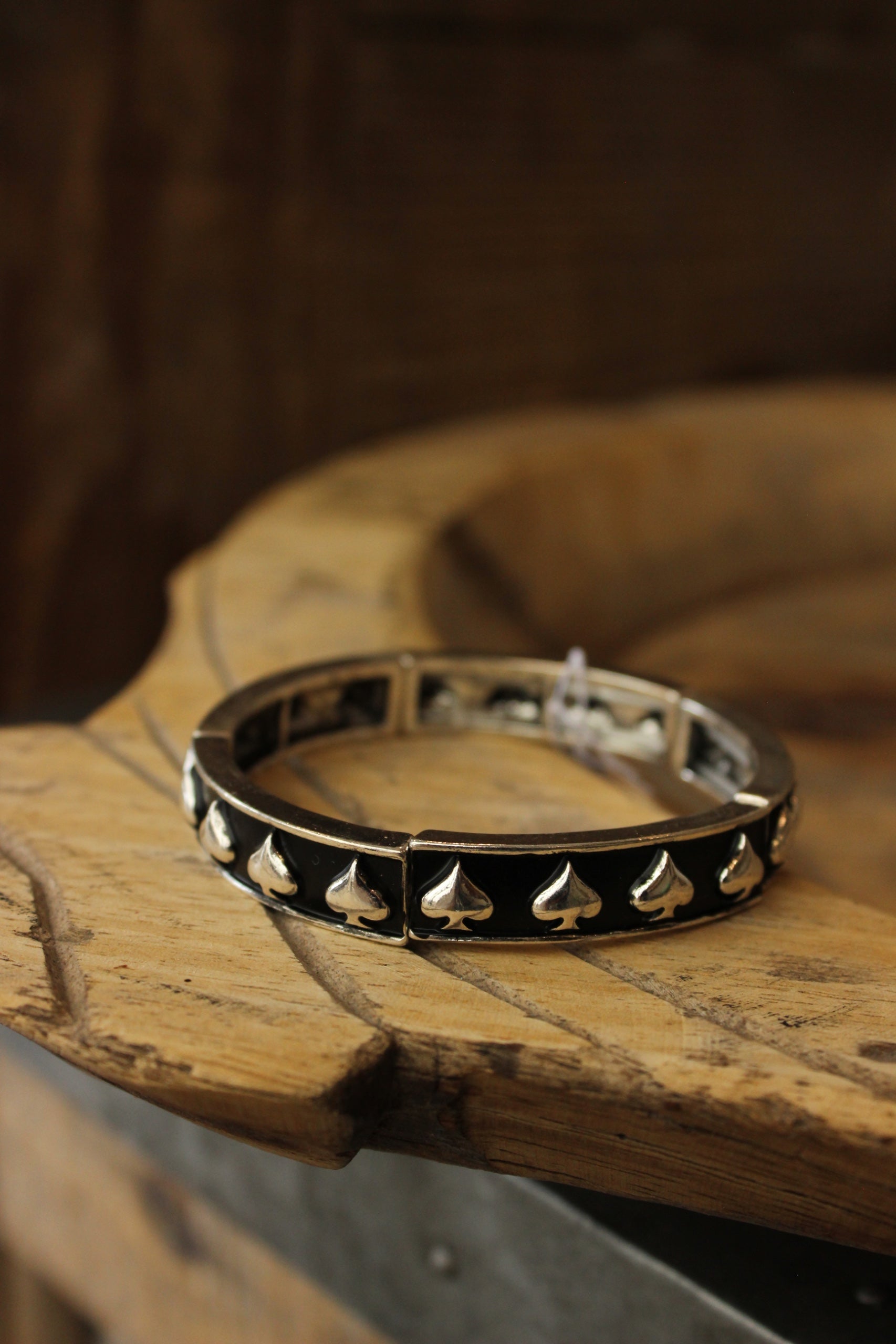 Spade Stretch Bracelet