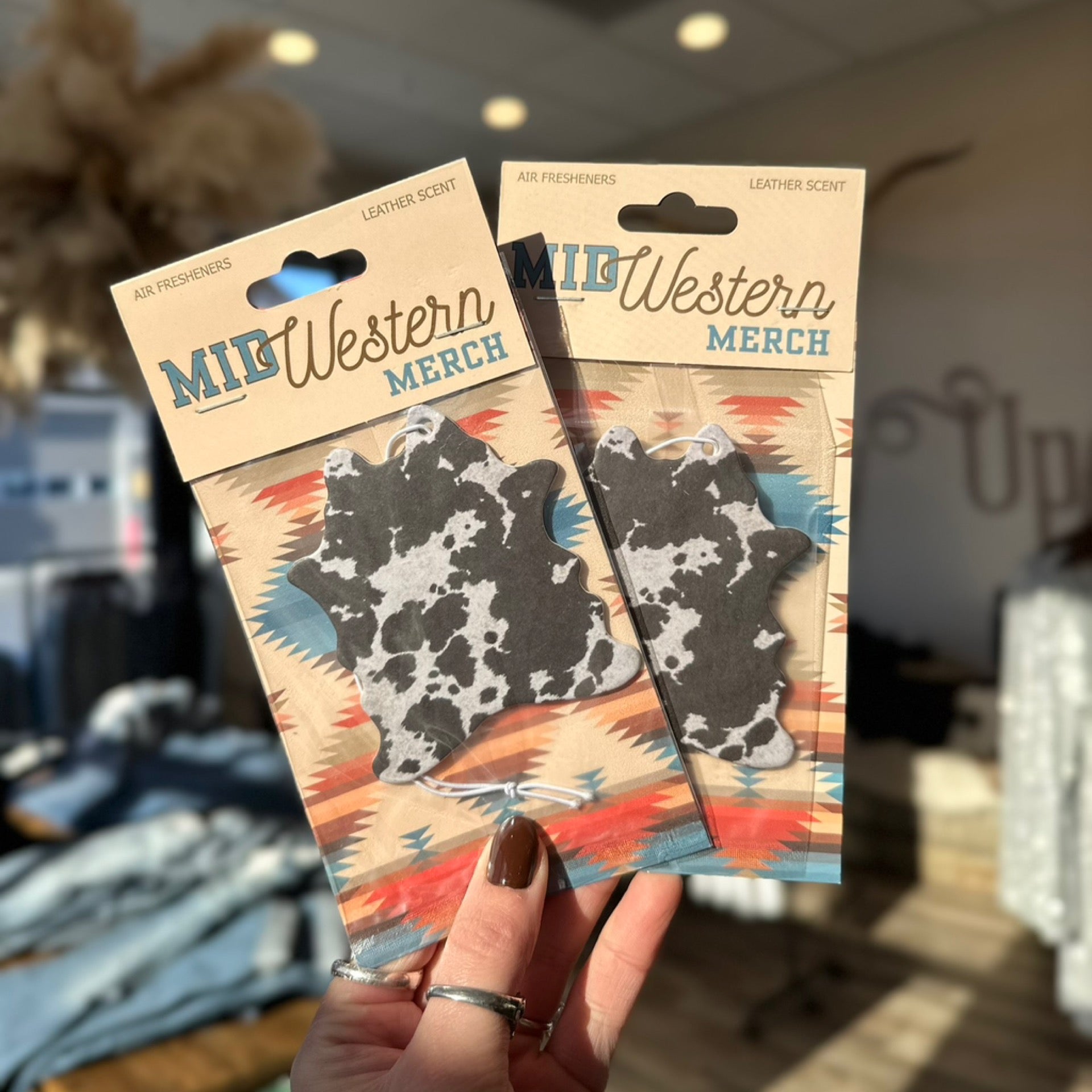 Cowhide Air Freshener