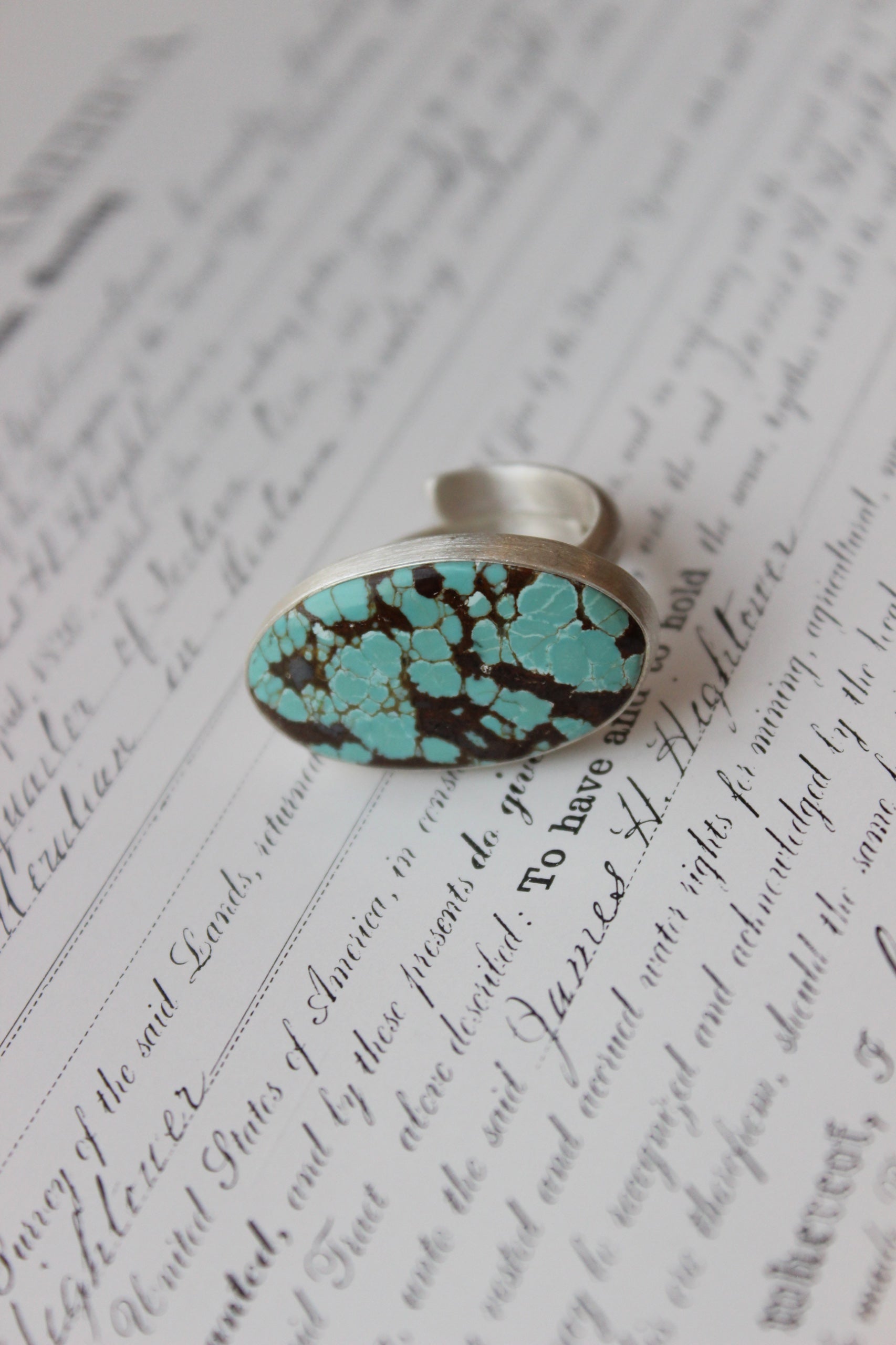 #8 Turquoise Ring